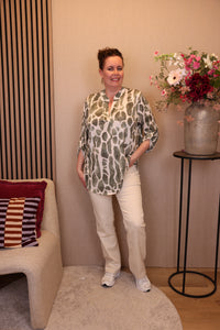 Amara | Blouse groen