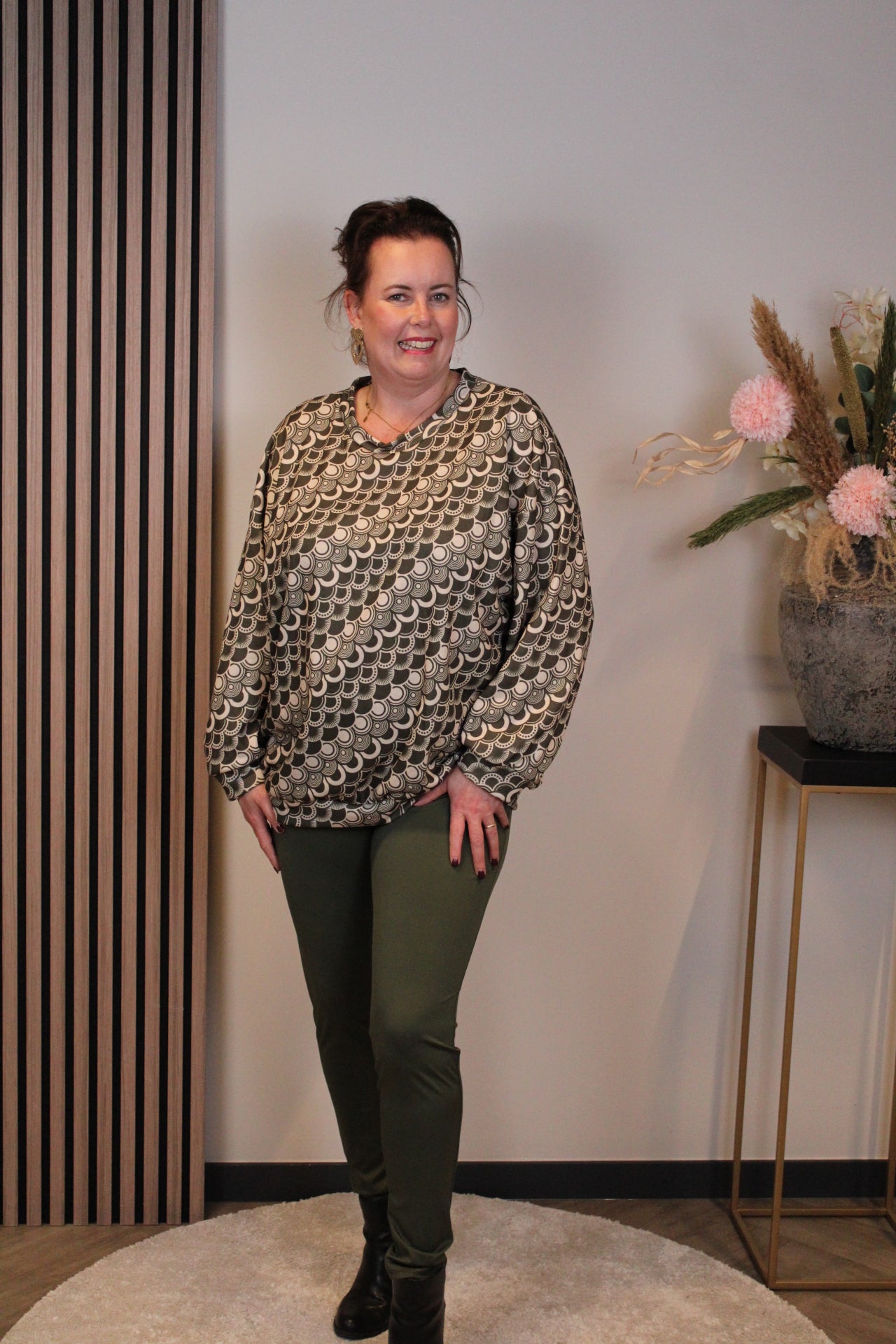 Katja | trui groen 40 t/m 44