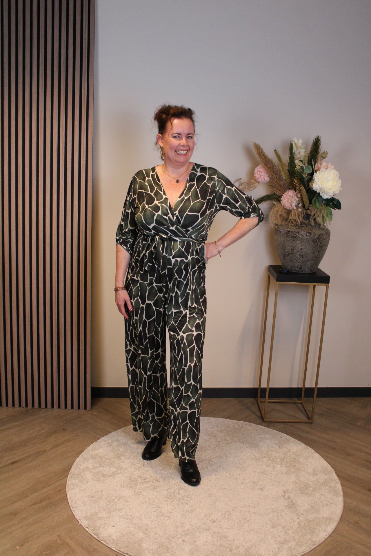 Nathalie | Jumpsuit groen