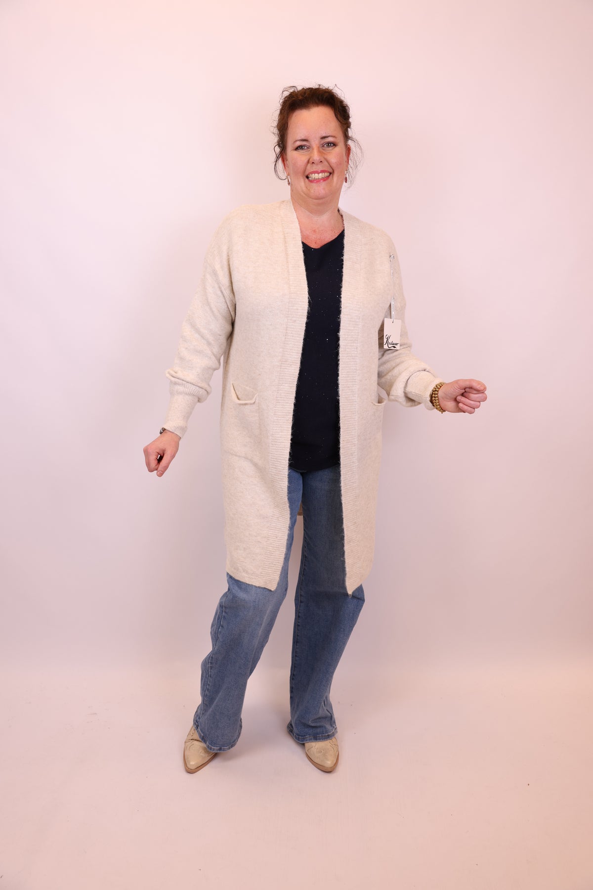 Mora | Vest taupe