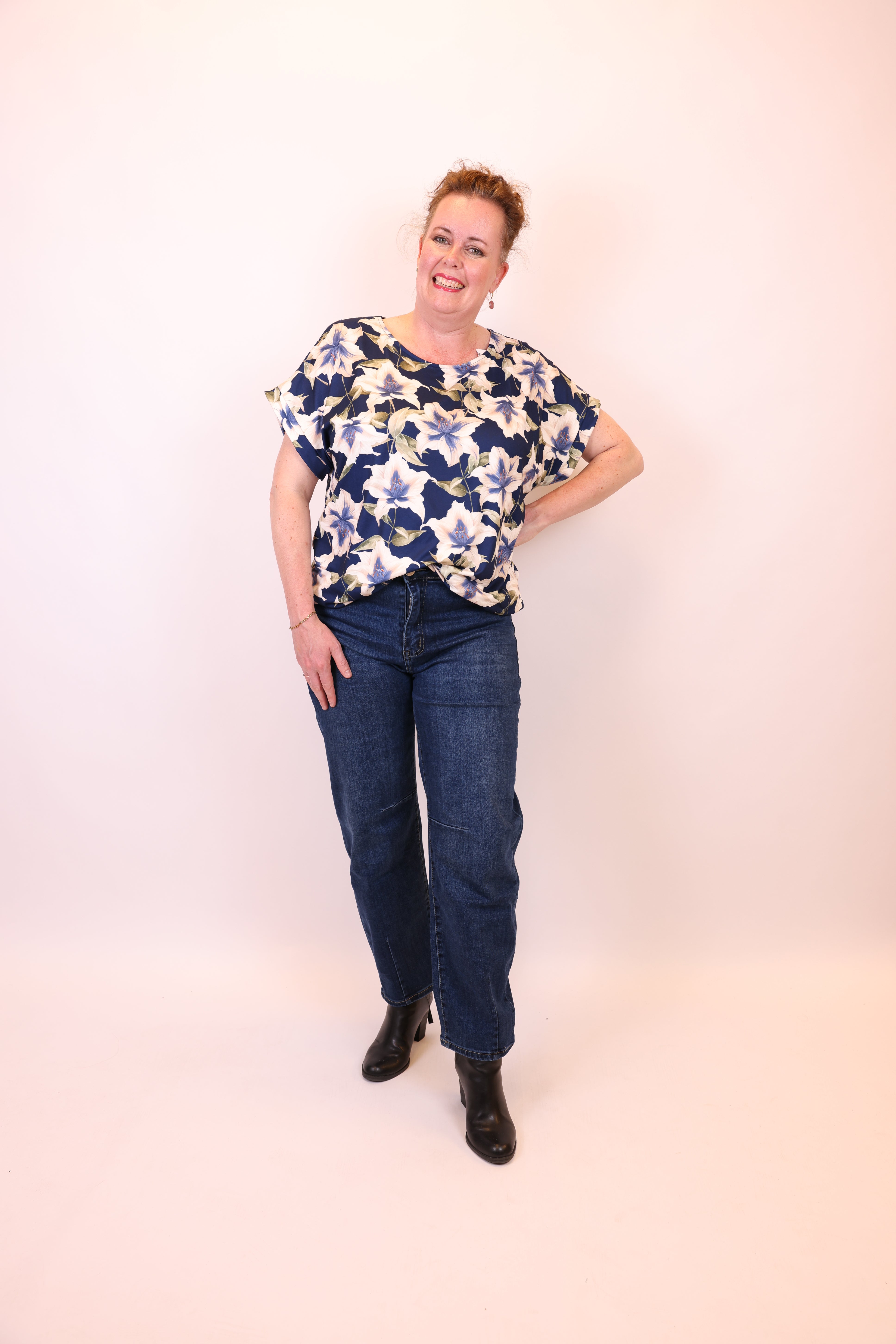Merel | Jeans blauw 38 - 48