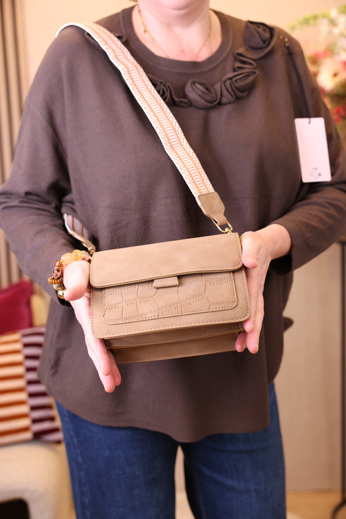 Elena | Tas Taupe