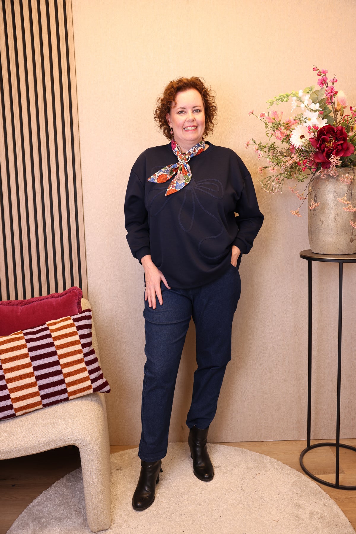 Nelleke | Trui blauw