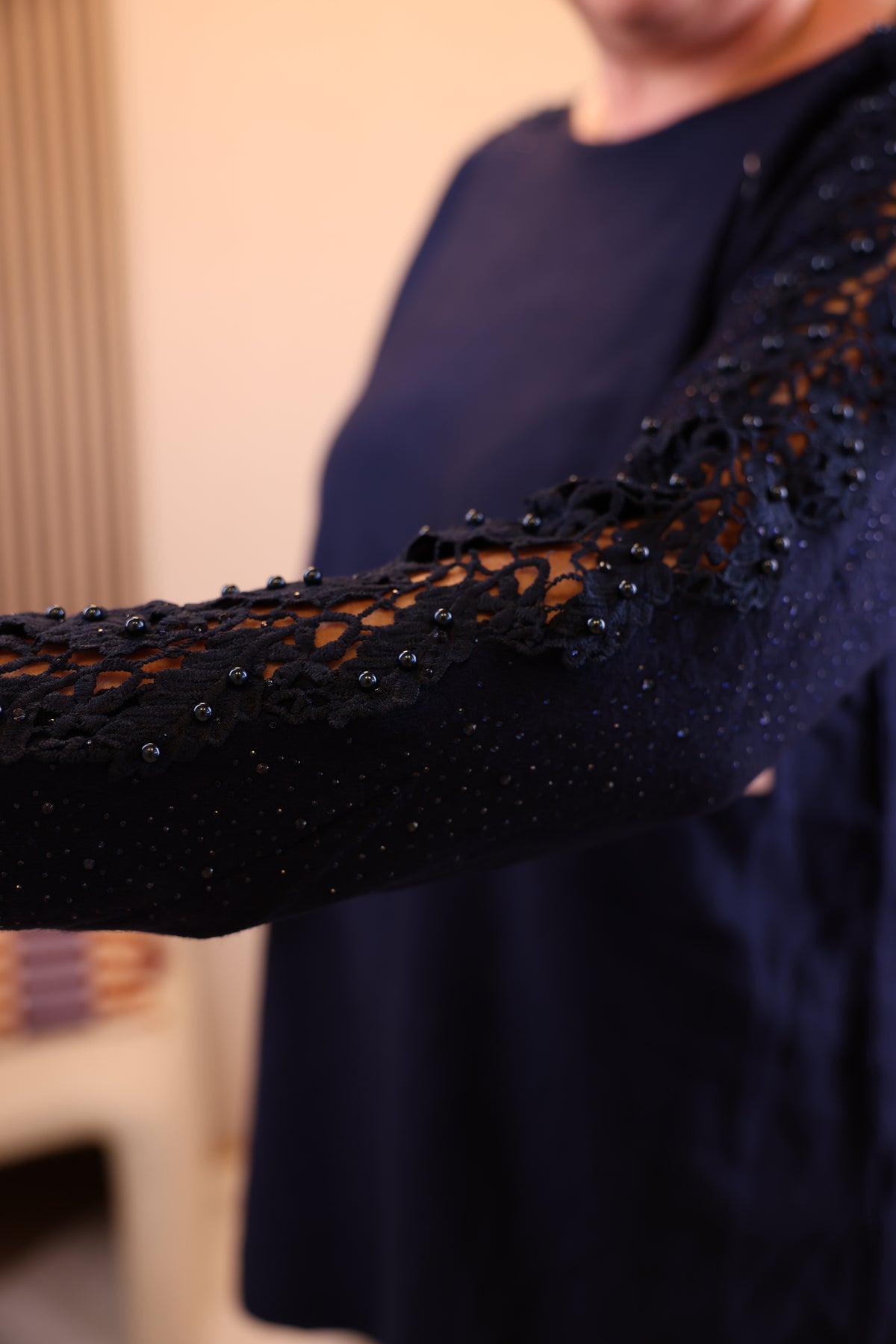 Perla | Trui navy