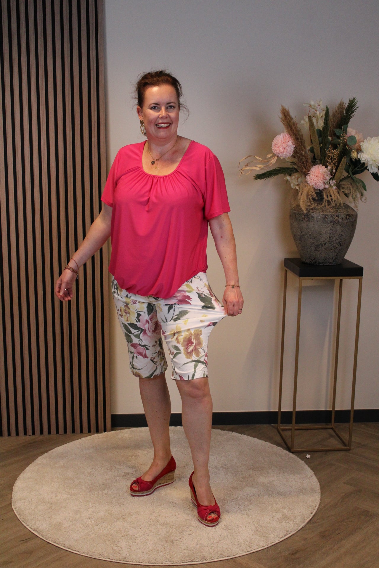 Nomi | Broek kort wit 38 t/m 48