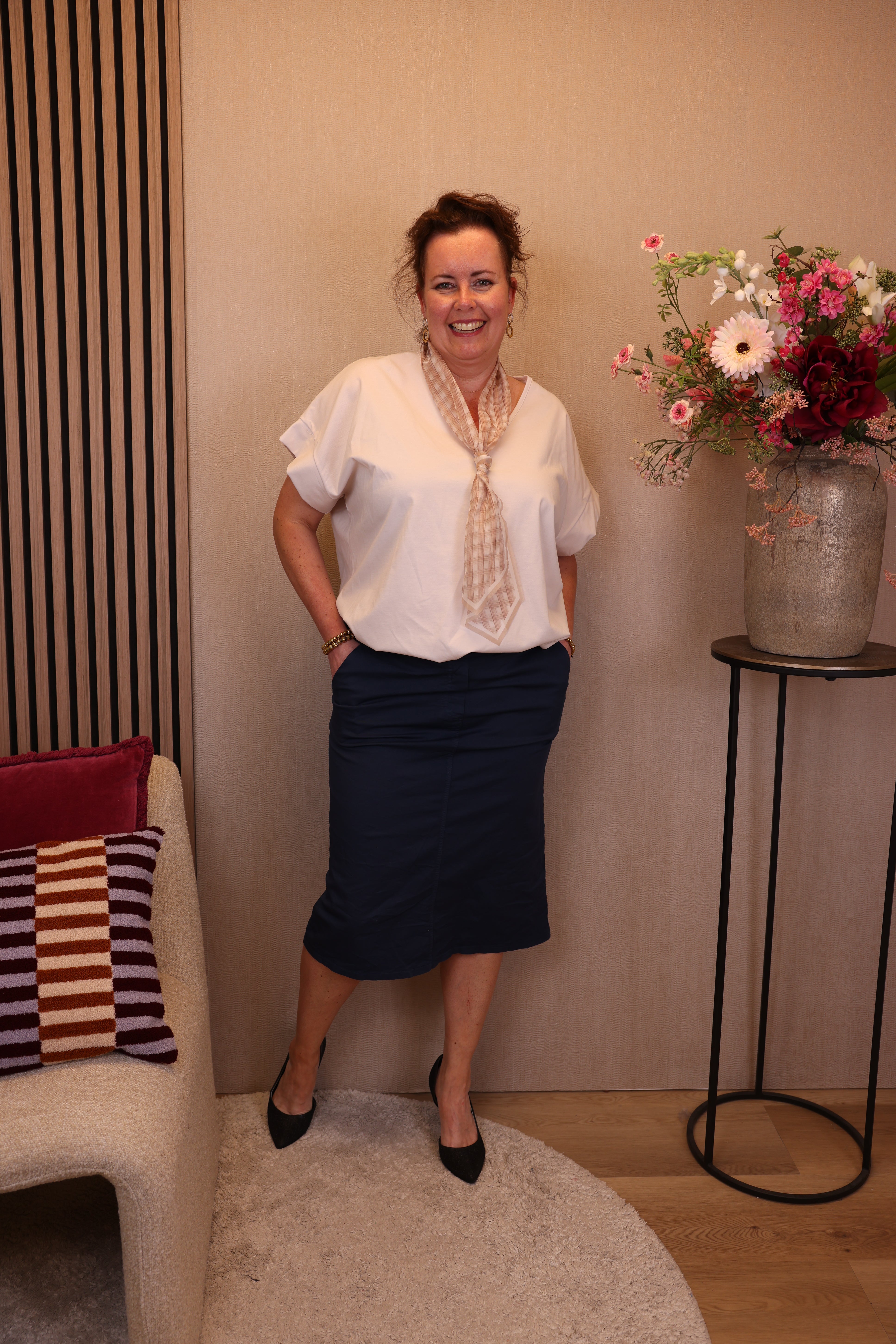 Kim | Rok donker blauw