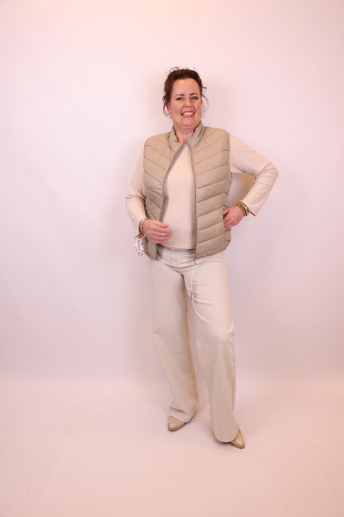 Genke | Bodywarmer beige