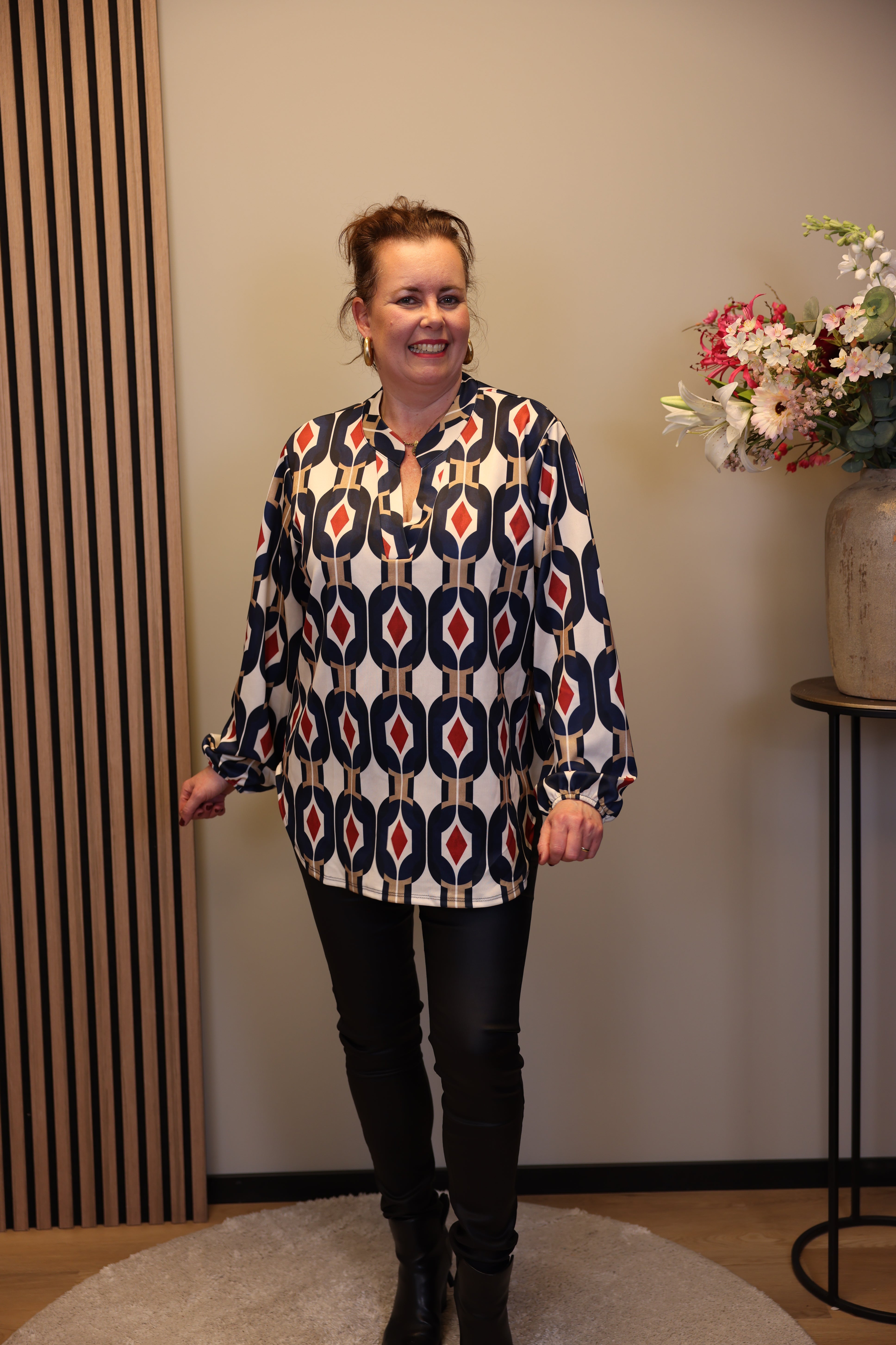 Fieke | Trui blauw