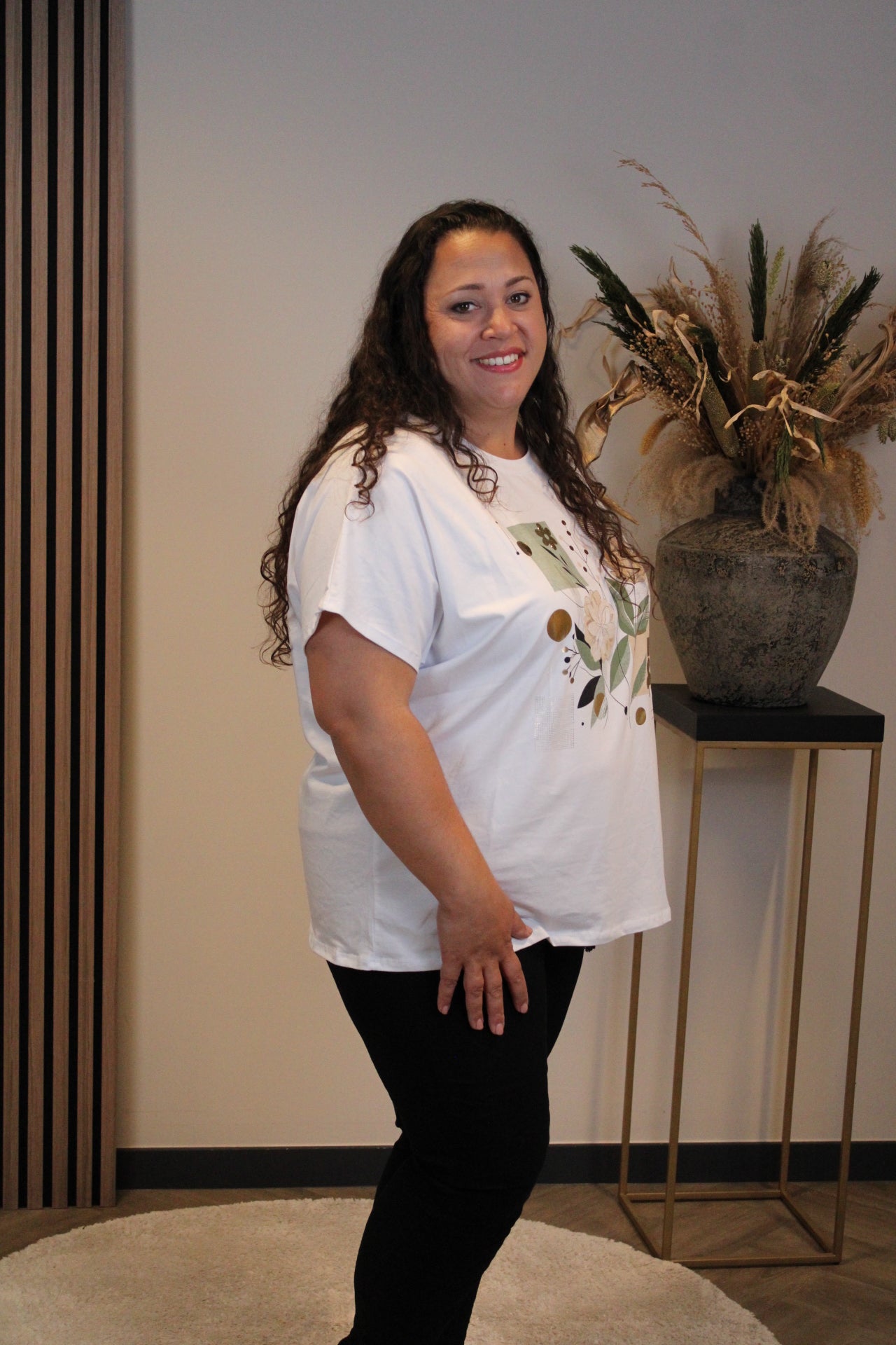Uniek | T-shirt groen 44 t/m 48