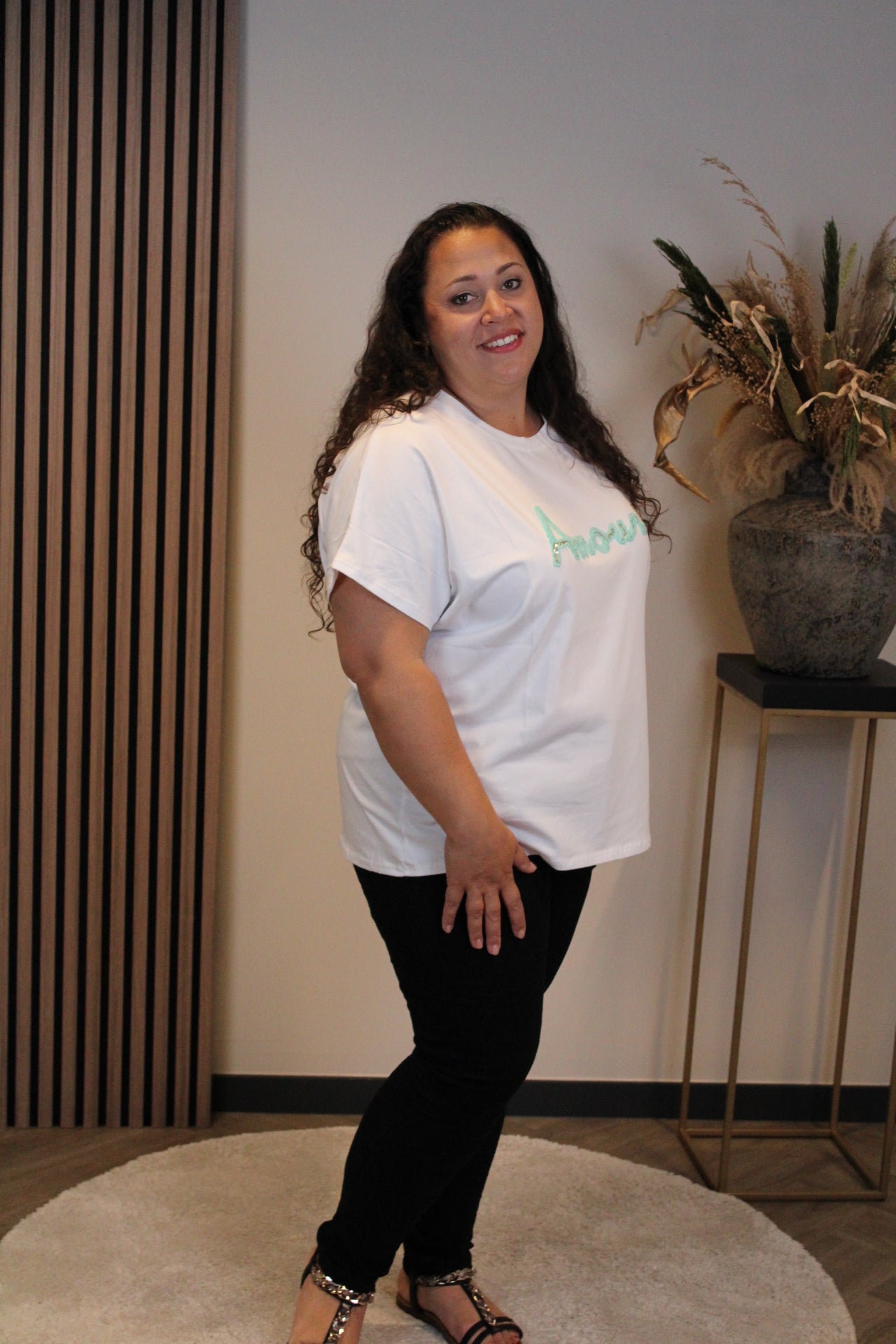 Amour | T-shirt groen 44 t/m 48