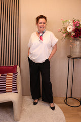 Janneke | Broek zwart lyocell