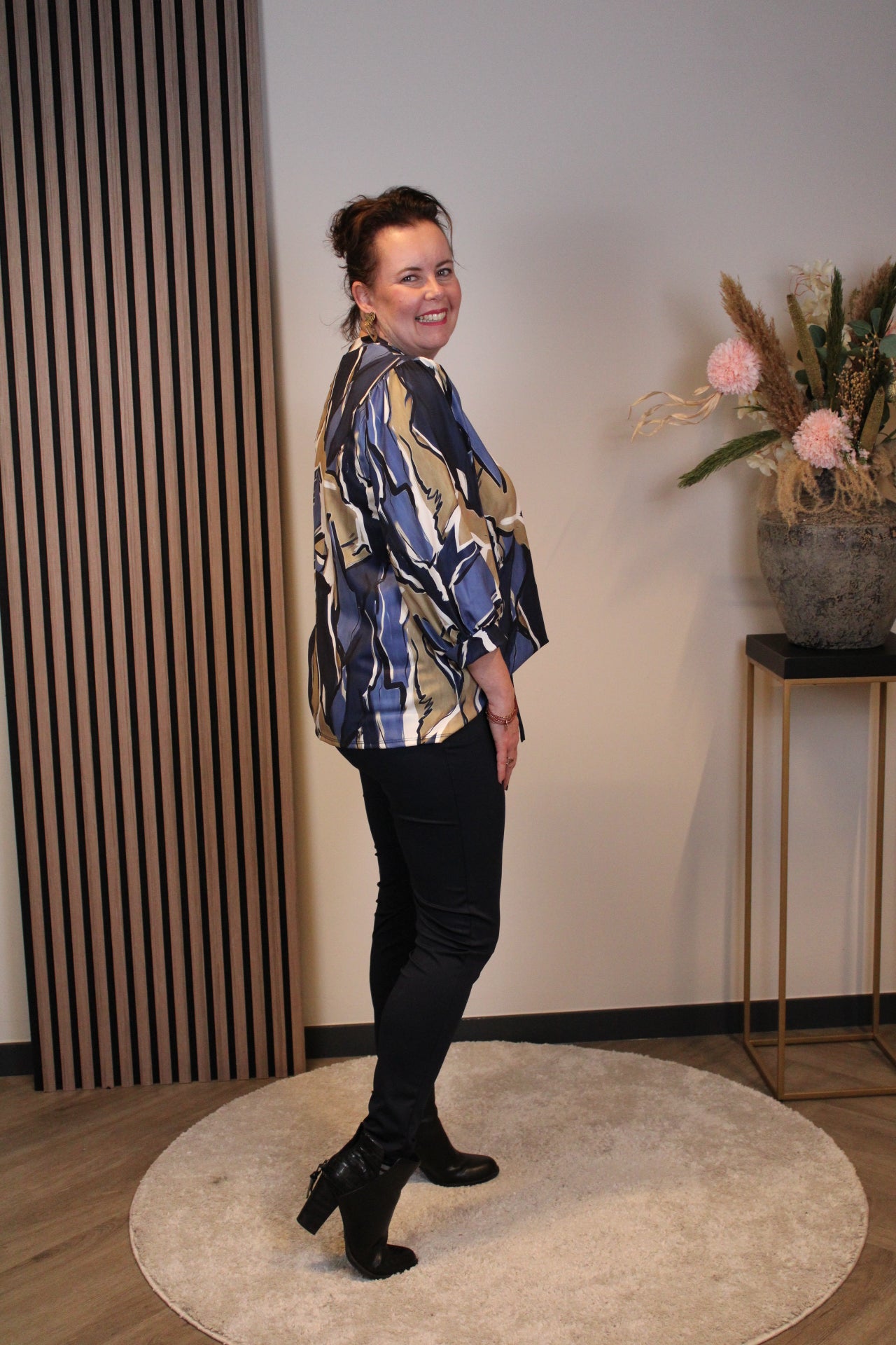 Rose | Broek navy 40 t/m 42