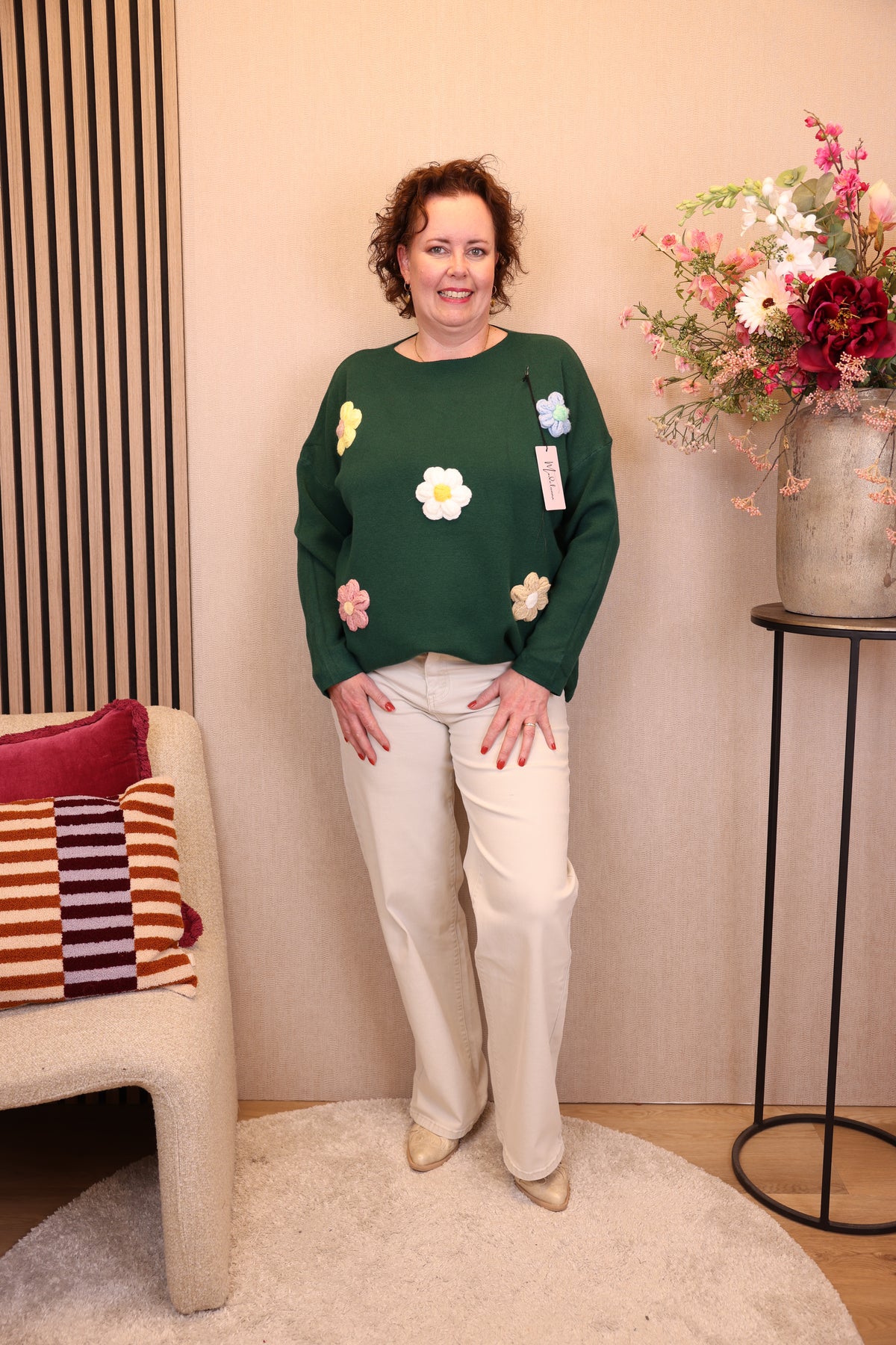 Daisy | Trui groen
