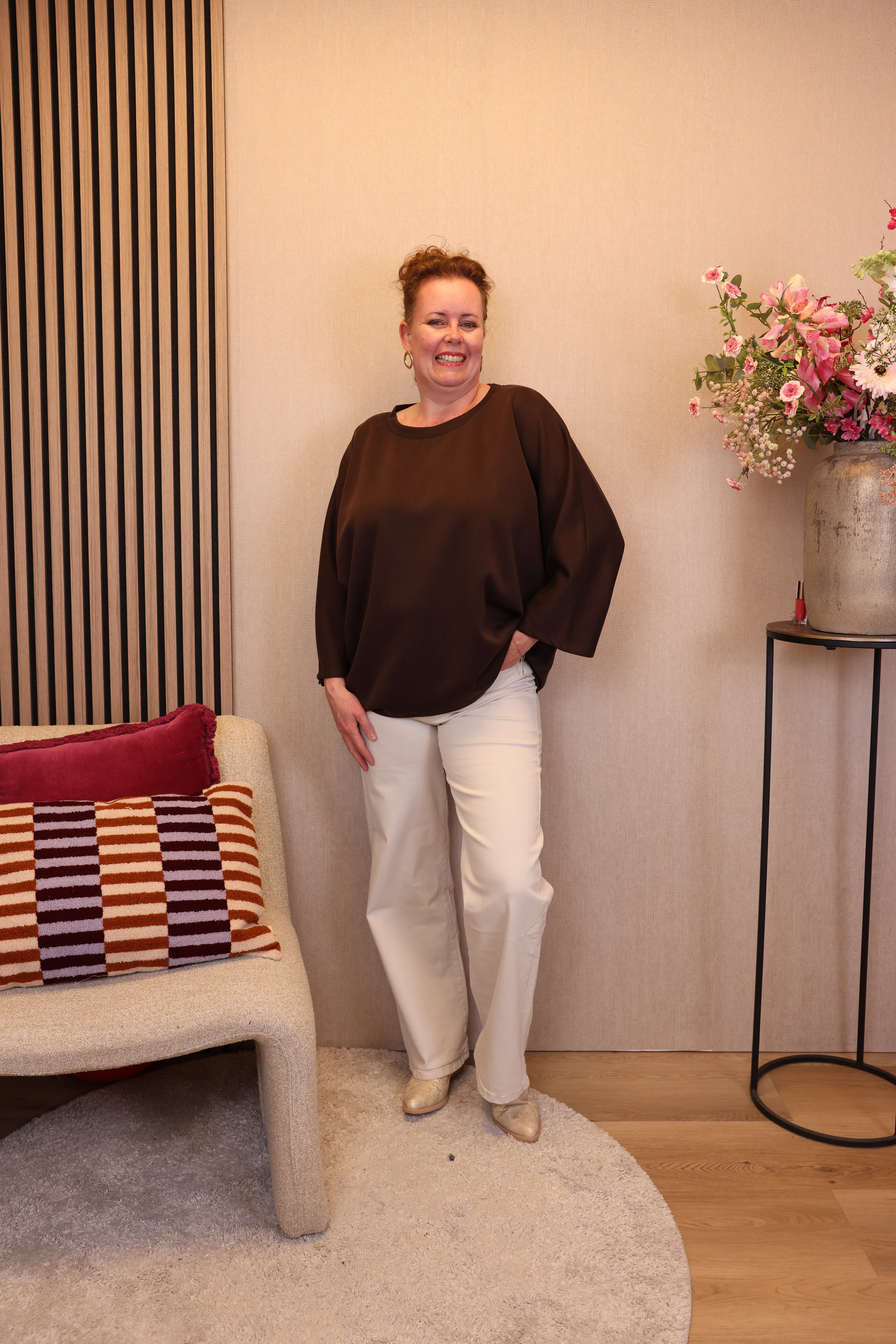 Lola | Trui donker bruin
