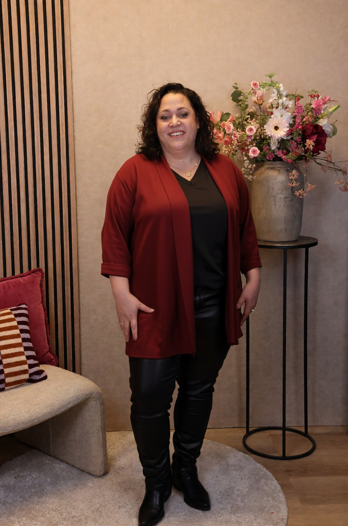 Liv | Vest bordeaux