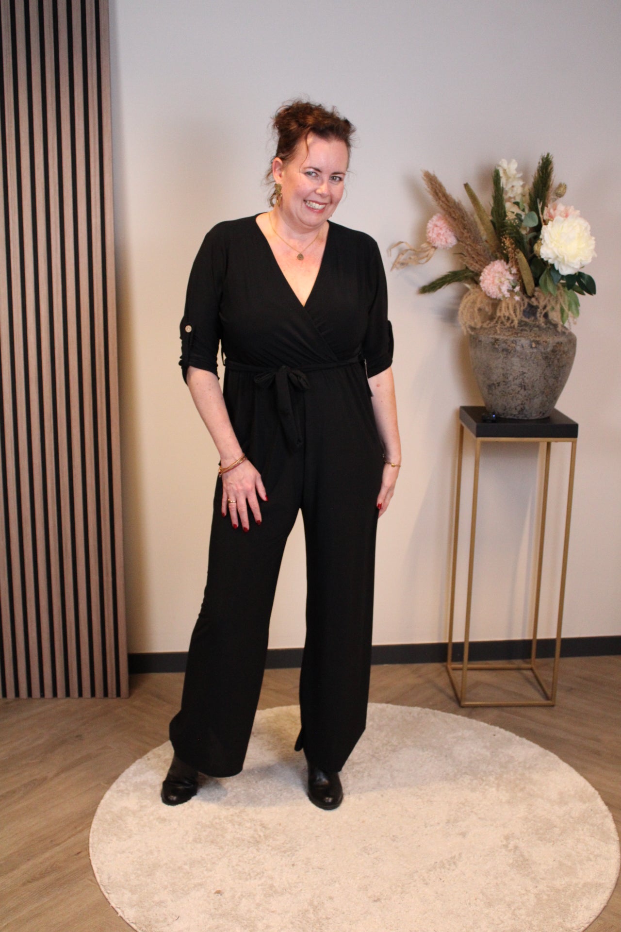 Rachel | Jumpsuit zwart 38 t/m 42