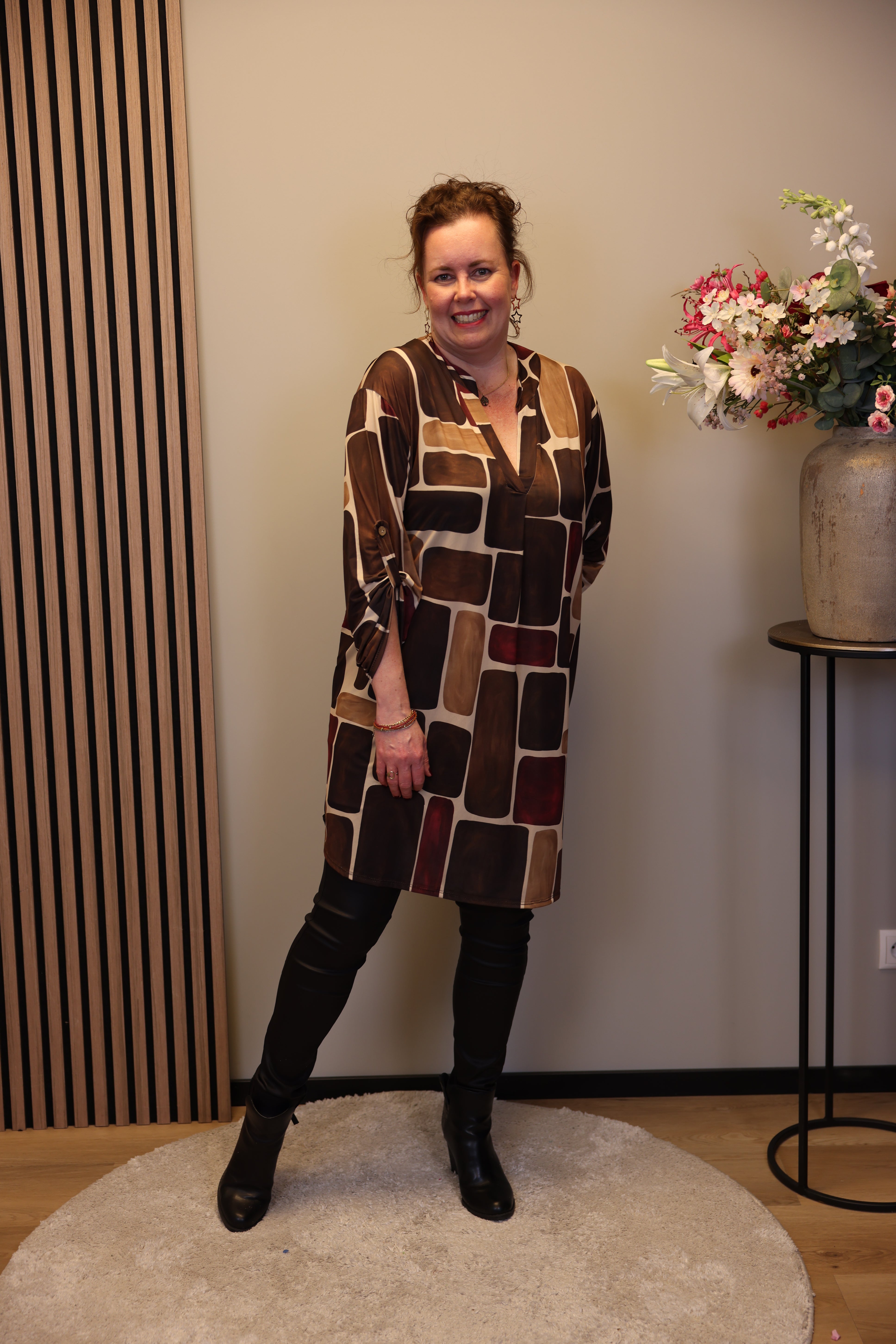 Layla | tuniek bruin 38 t/m 48