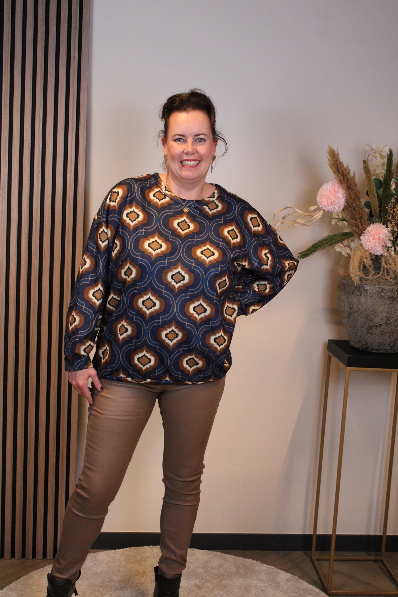 Elise | trui blauw 46 t/m 50