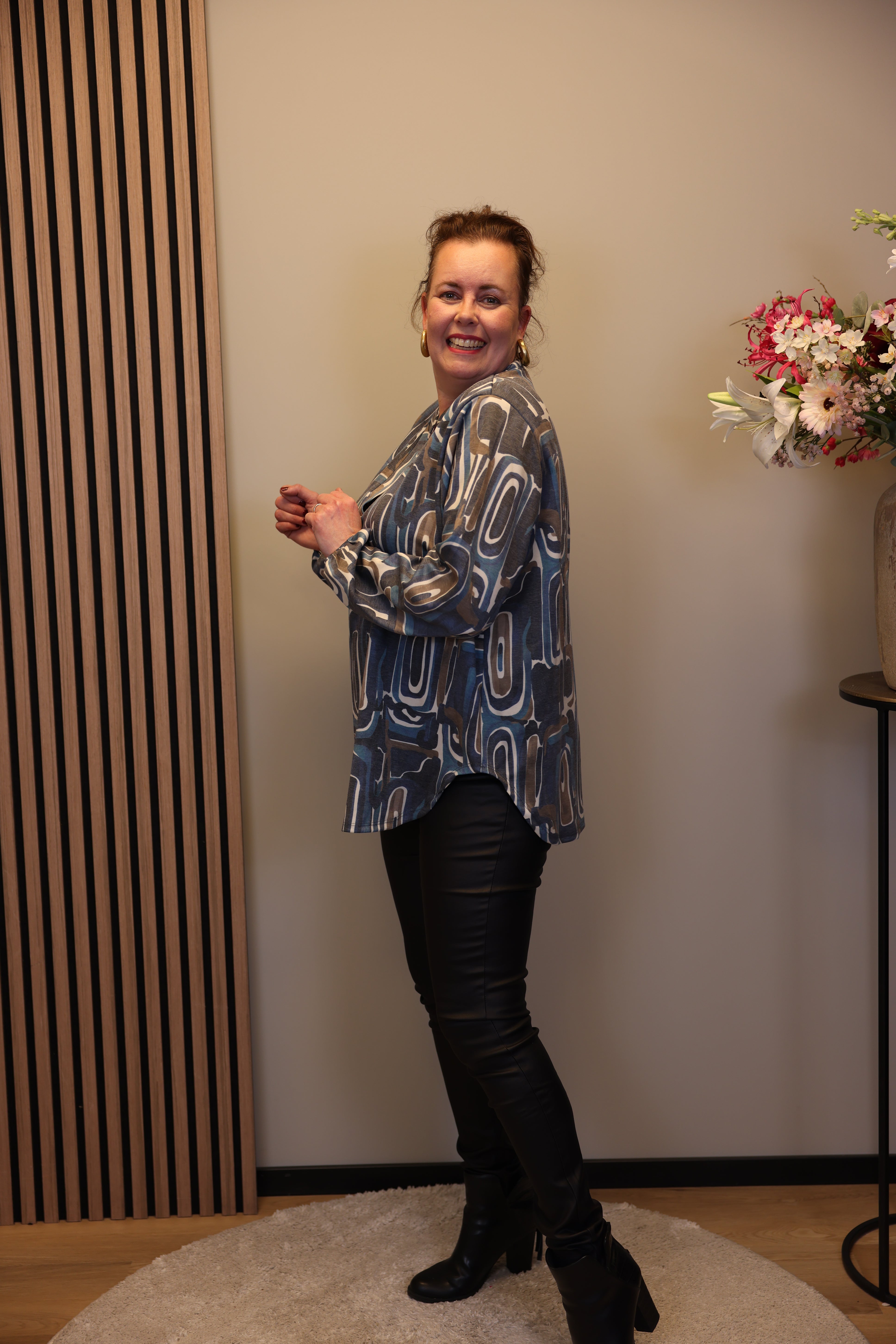 Ineke | trui blauw 40 t/m 44