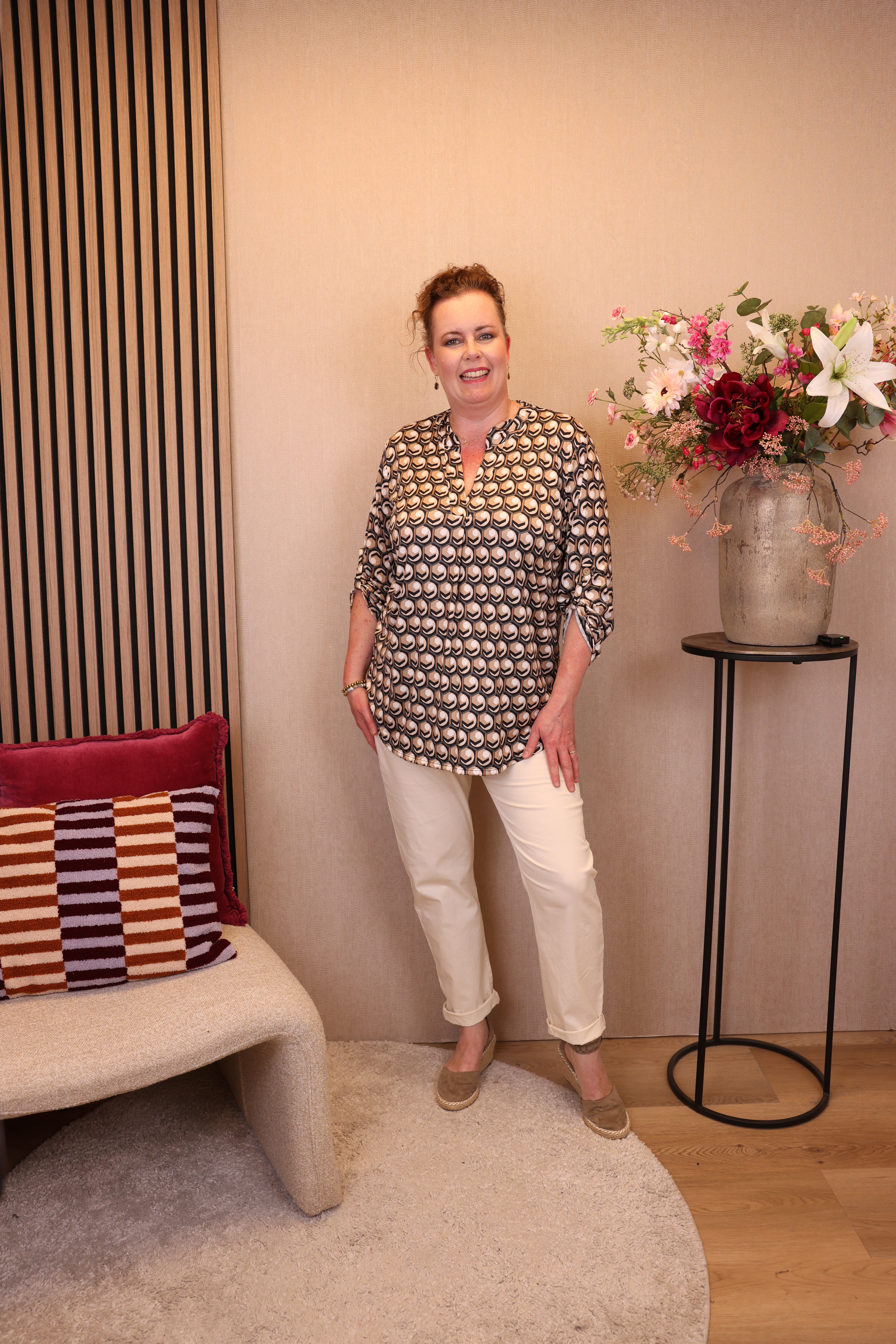 Yvette | Blouse zwart