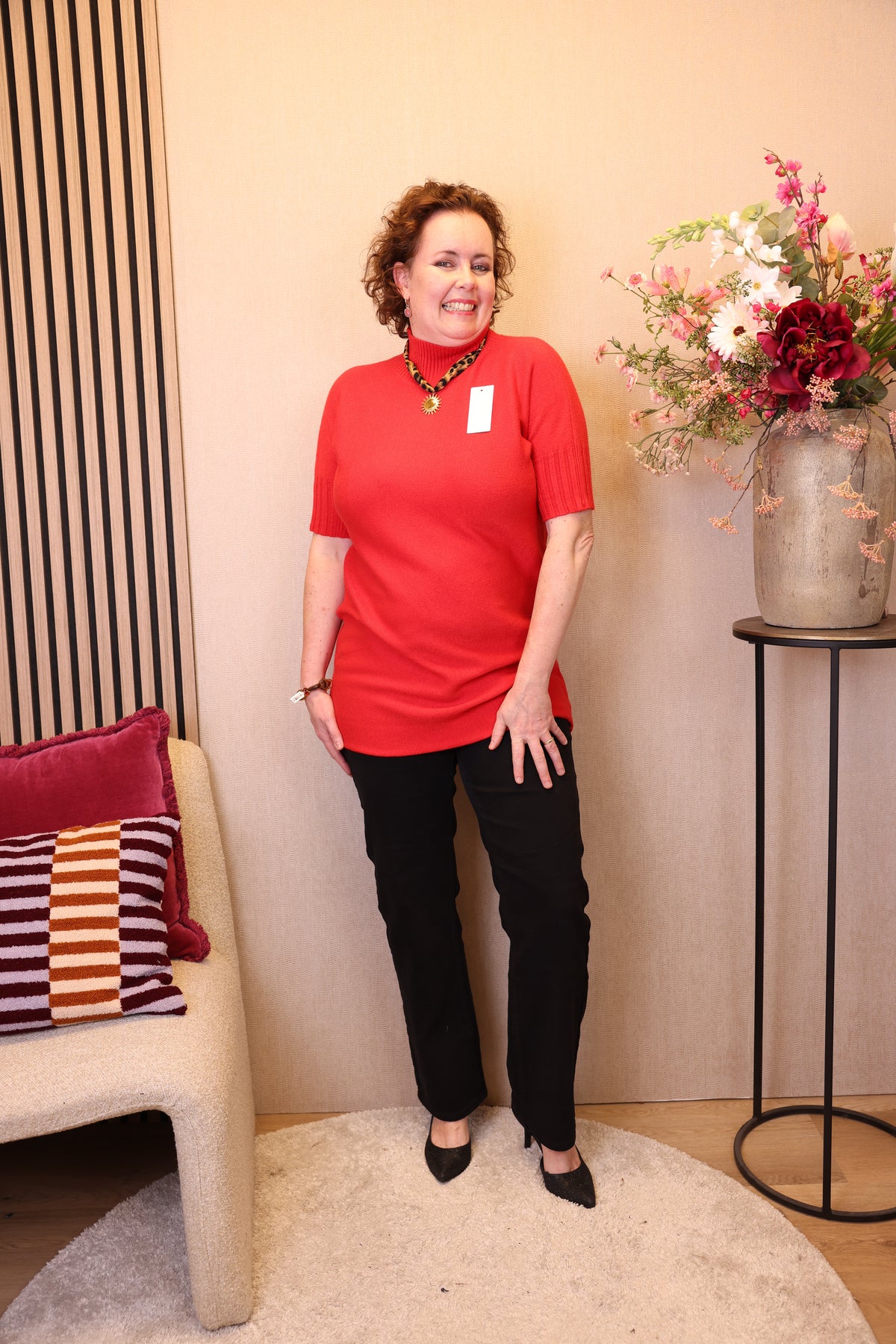 Ninthe | Trui rood