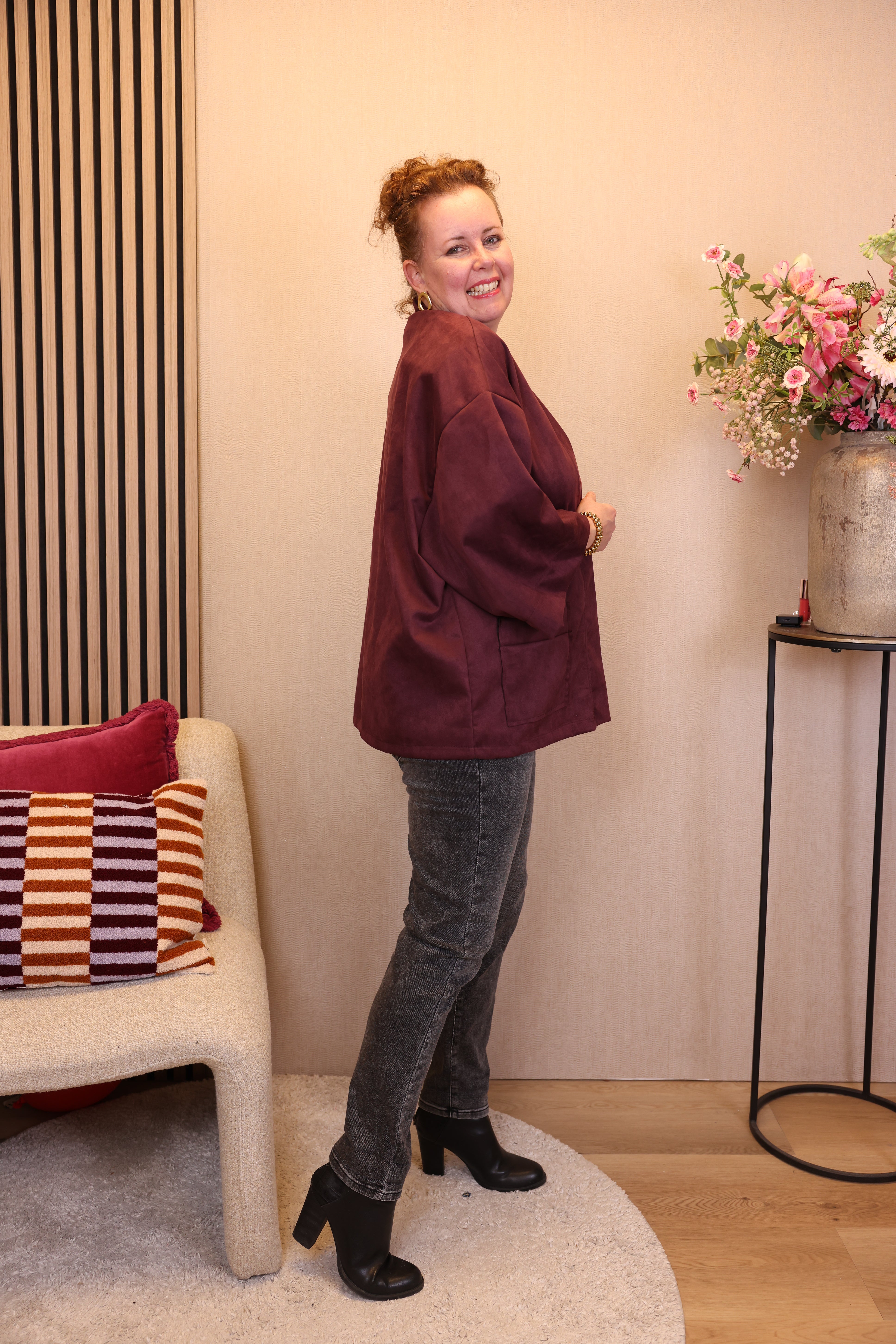 Marin | Jasje bordeaux