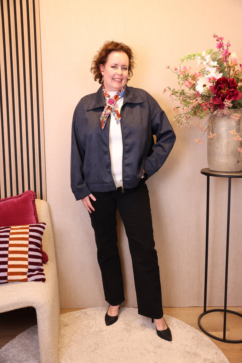Romy | jasje navy