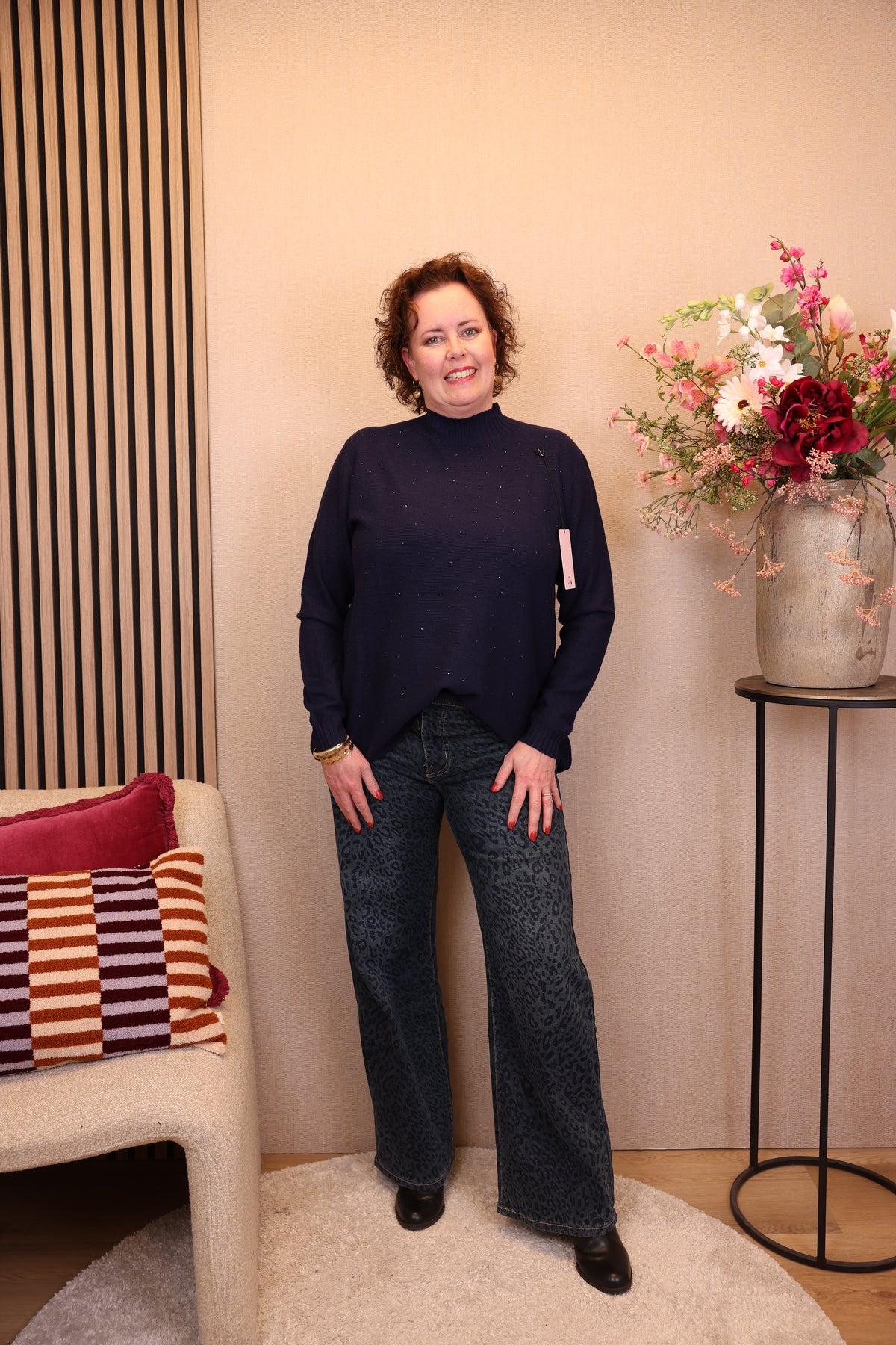 Anne | Trui blauw