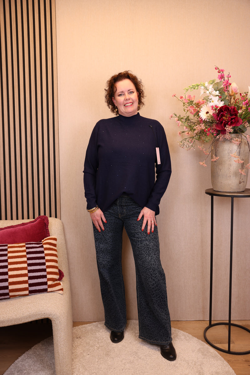 Anne | Trui blauw