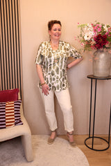 Anne | Stretch broek room
