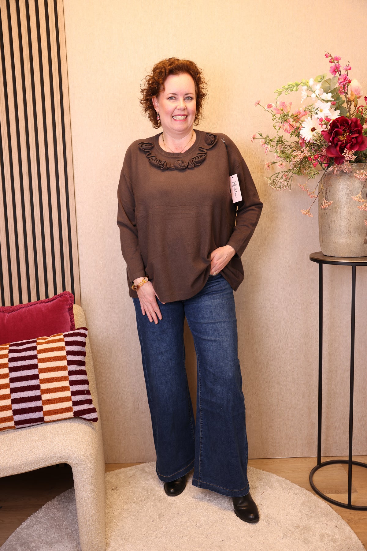 Monica | Trui bruin