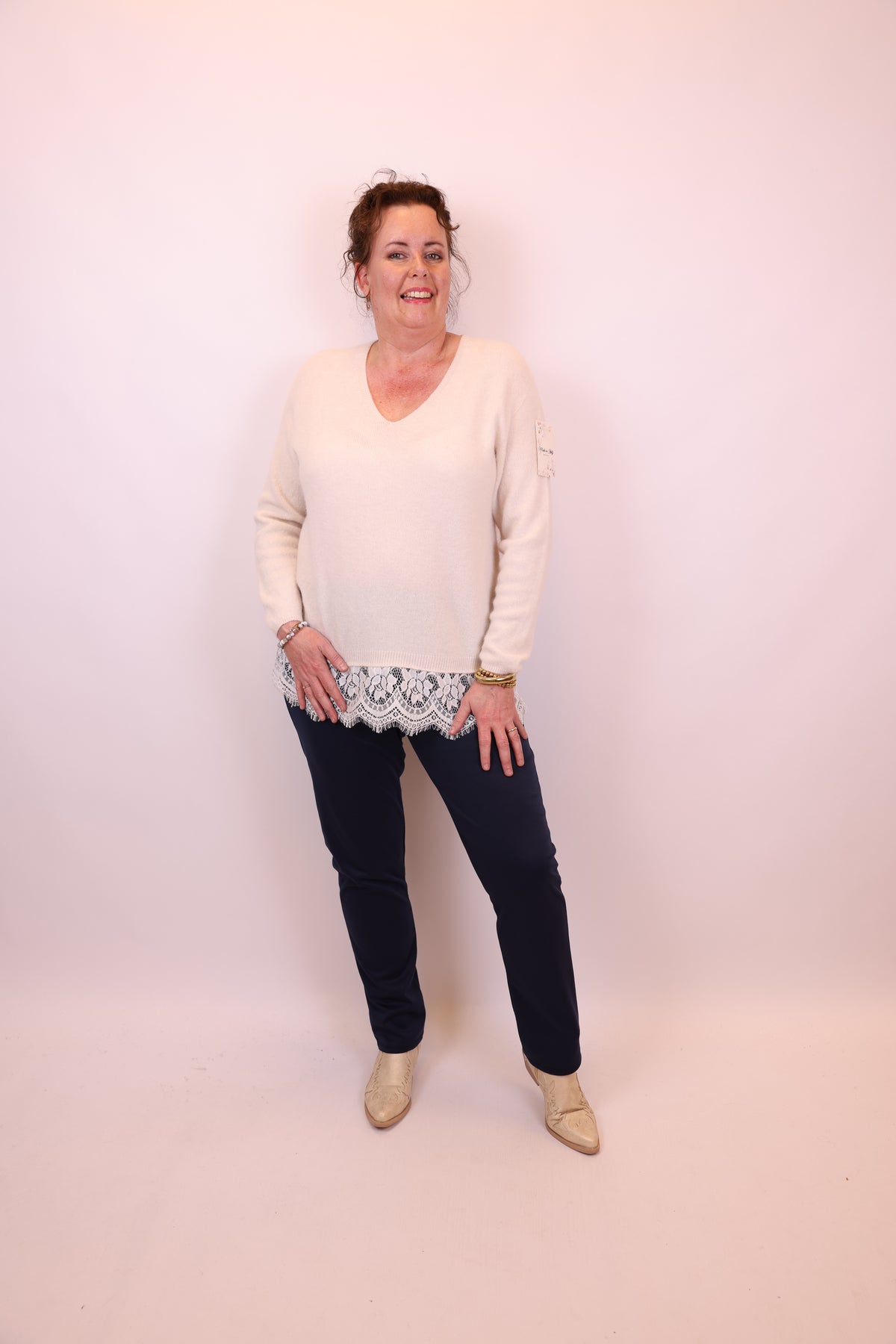 Amy | Broek blauw