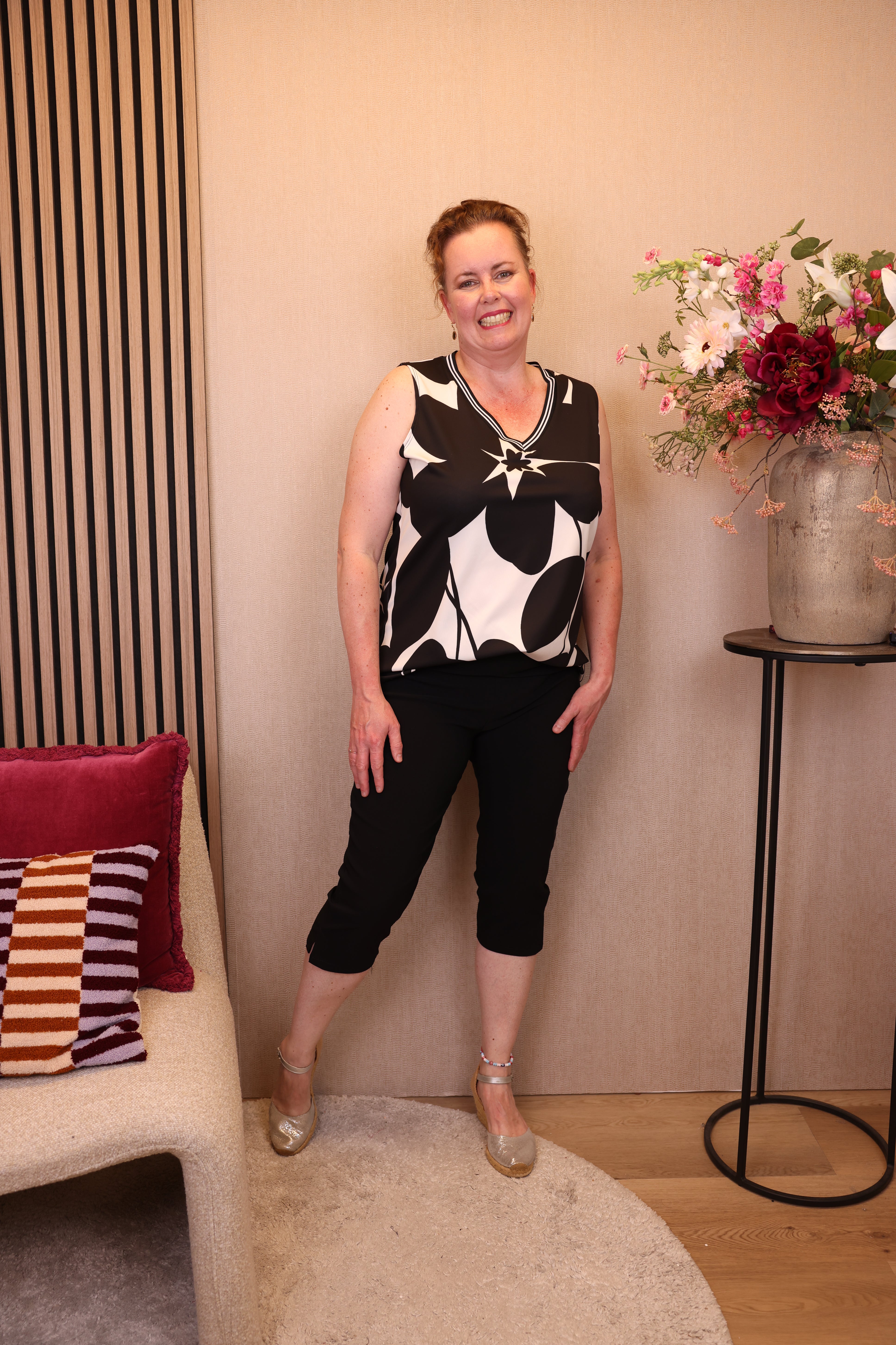 Emma | Top zwart