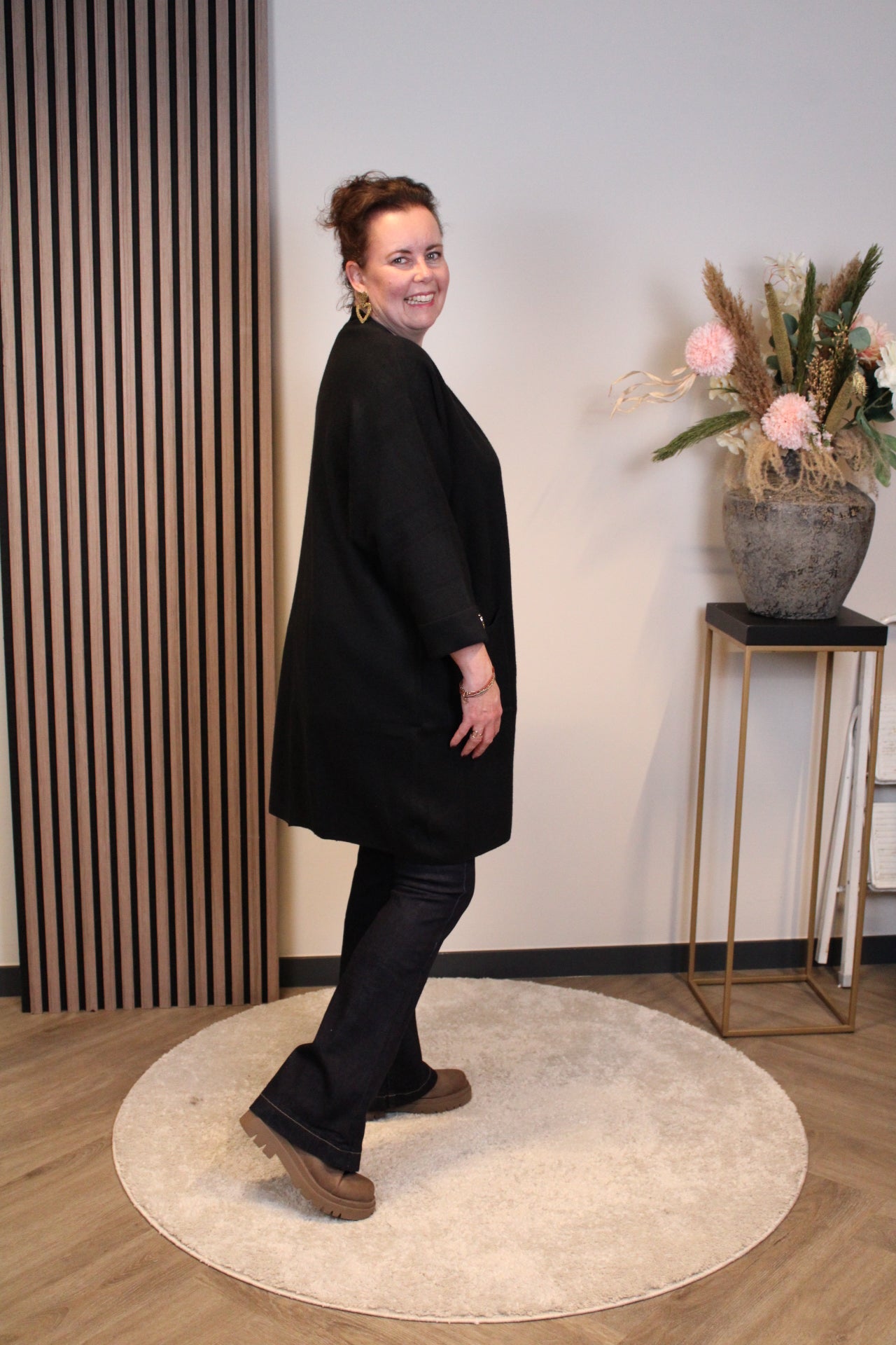 Mae | vest zwart 48 t/m 52