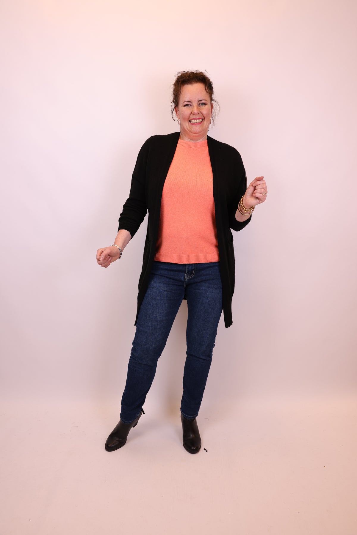 Nora | Vest zwart