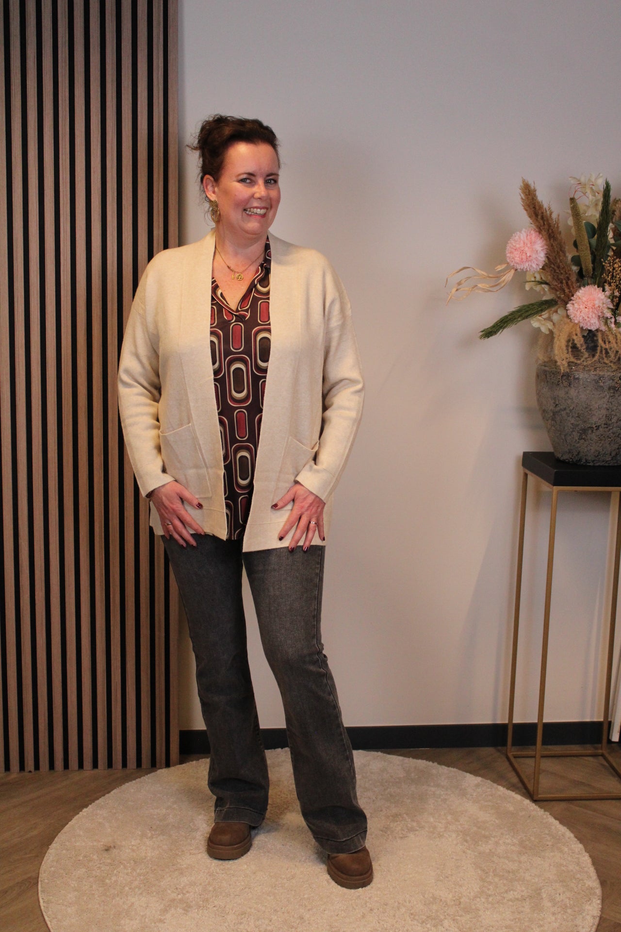 Esmée | vest beige 38 t/m 42