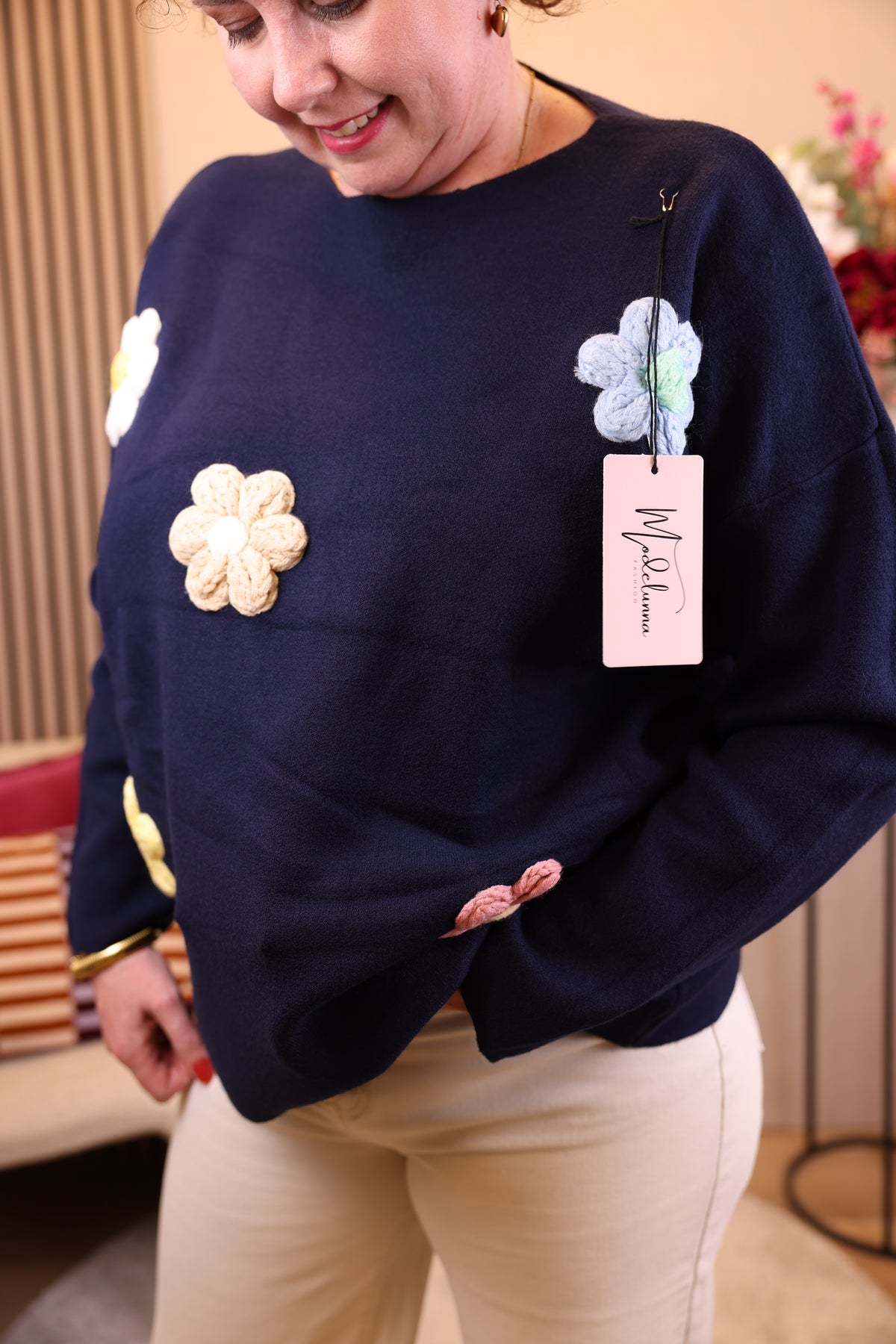 Daisy | Trui navy