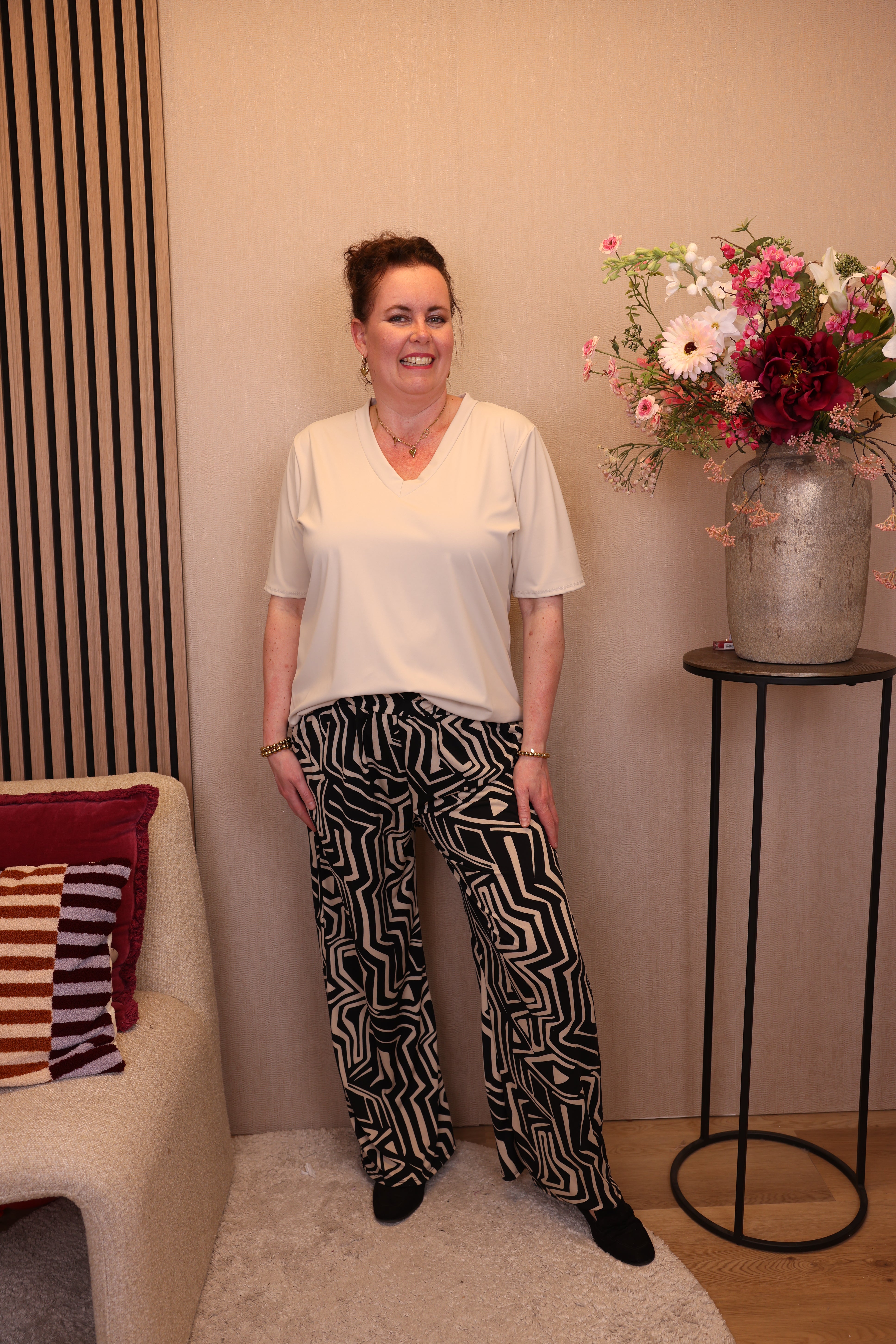 Lotte | Broek zwart met zakken