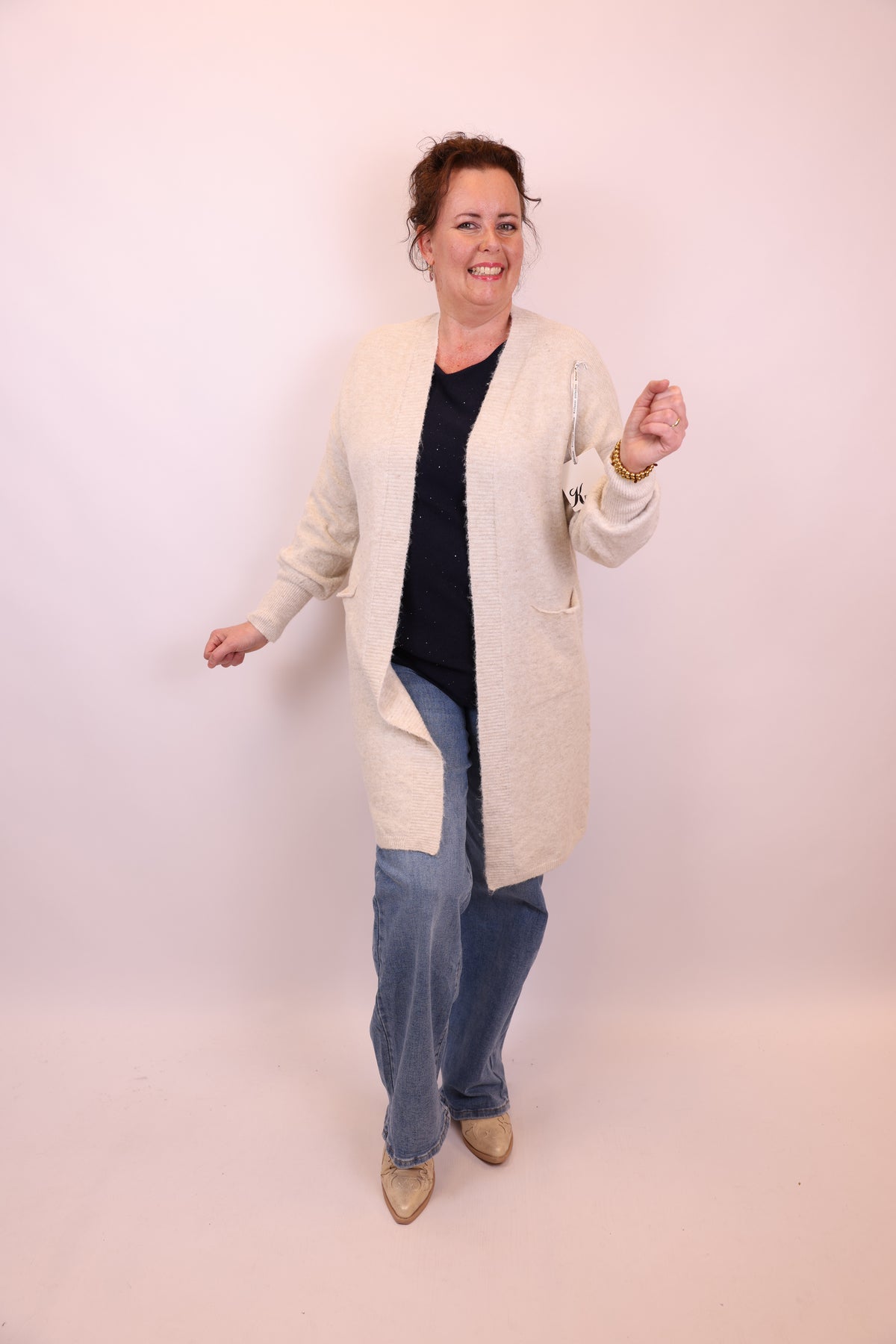 Mora | Vest taupe