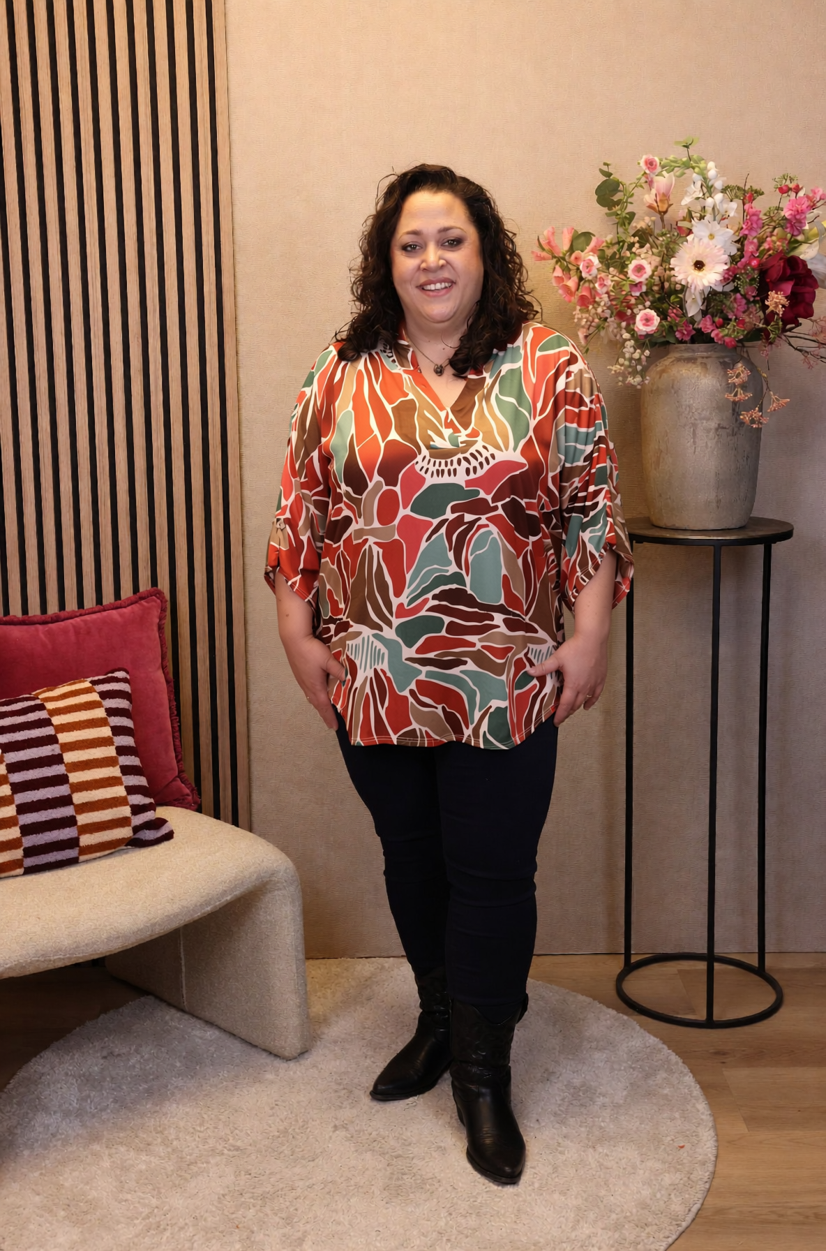 Bloom | Blouse rood