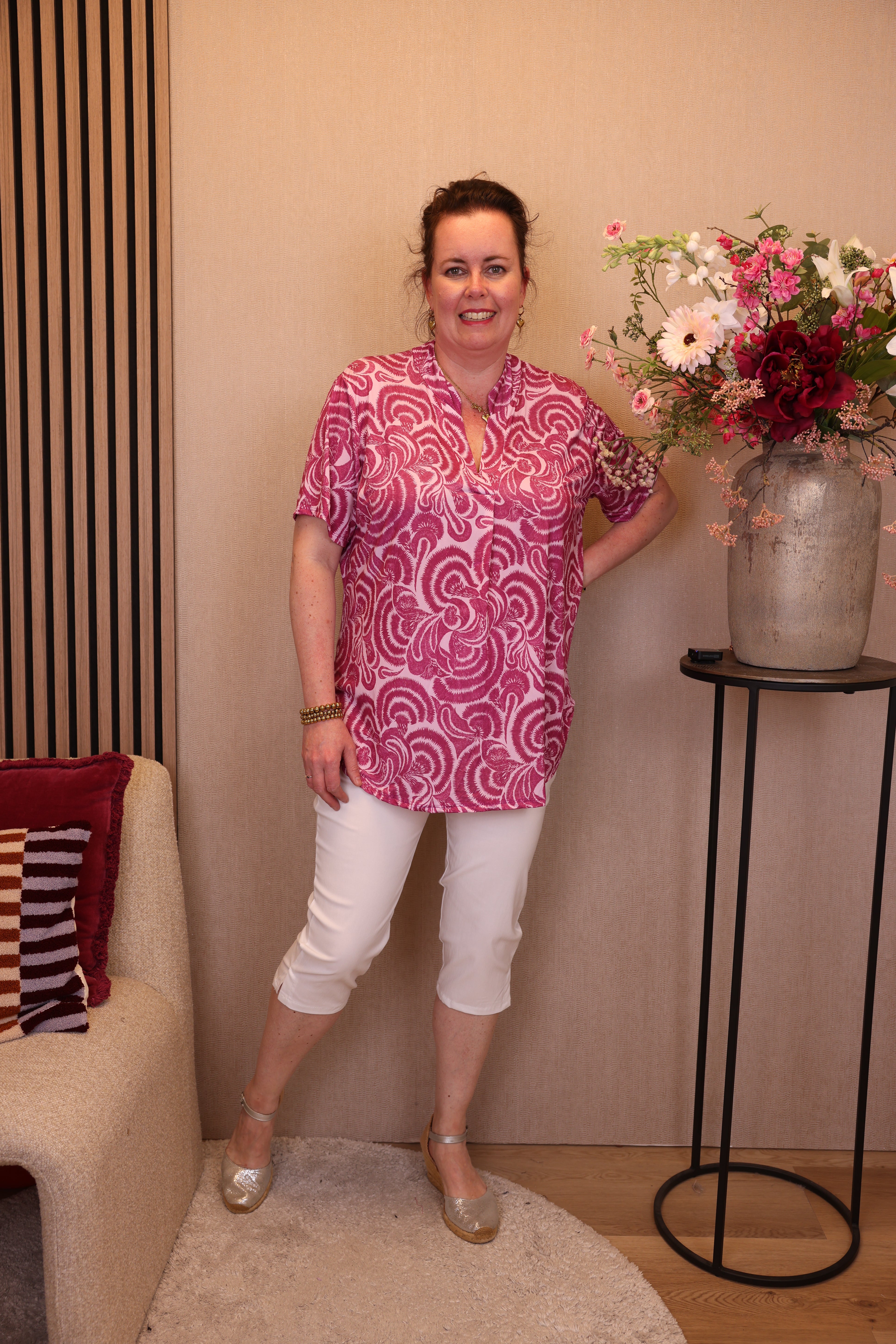Linda | Top roze