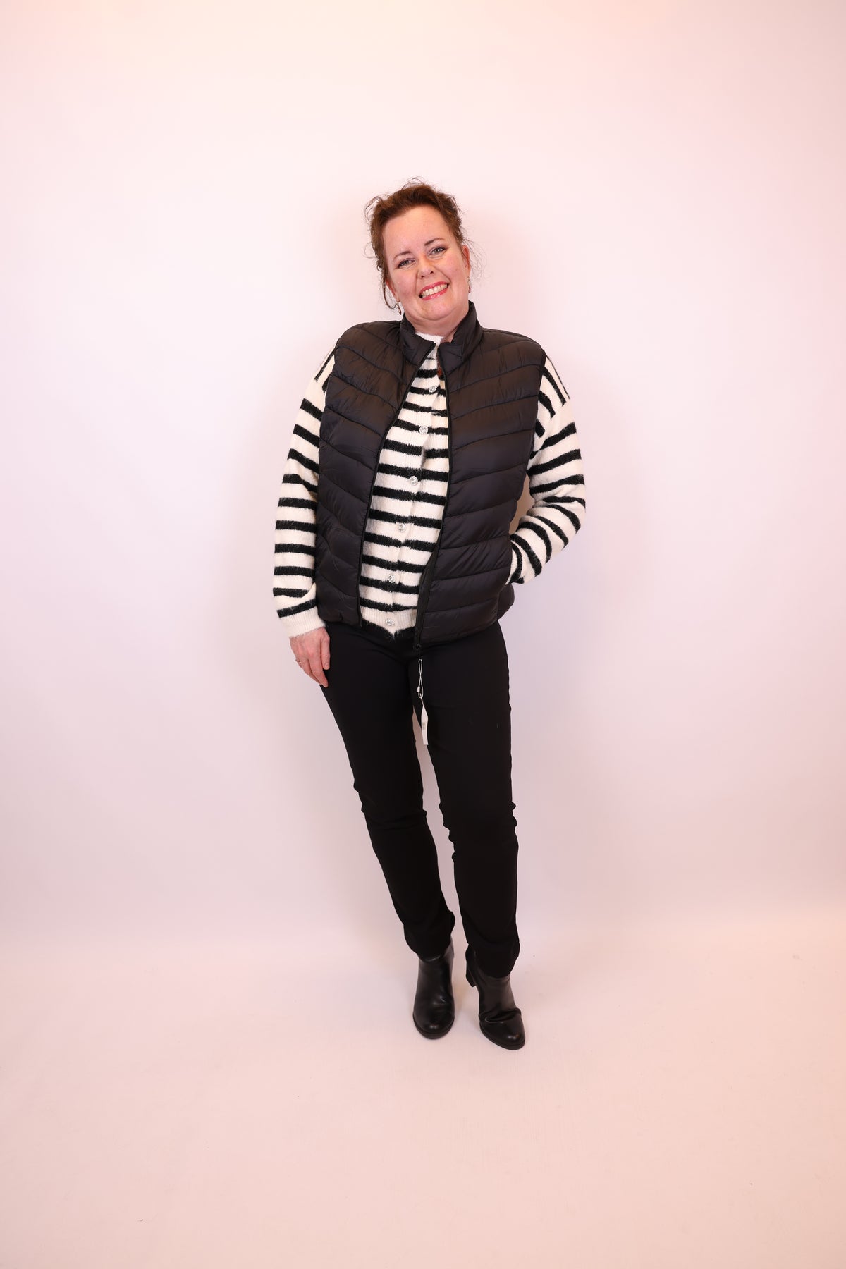 Genke | Bodywarmer zwart