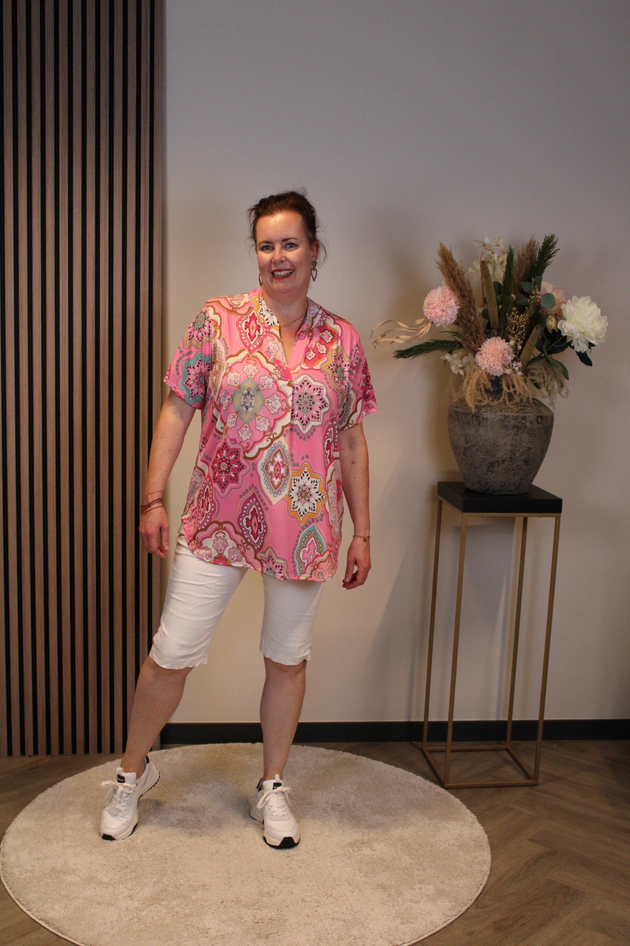 Indy | Broek kort crème 38 t/m 48