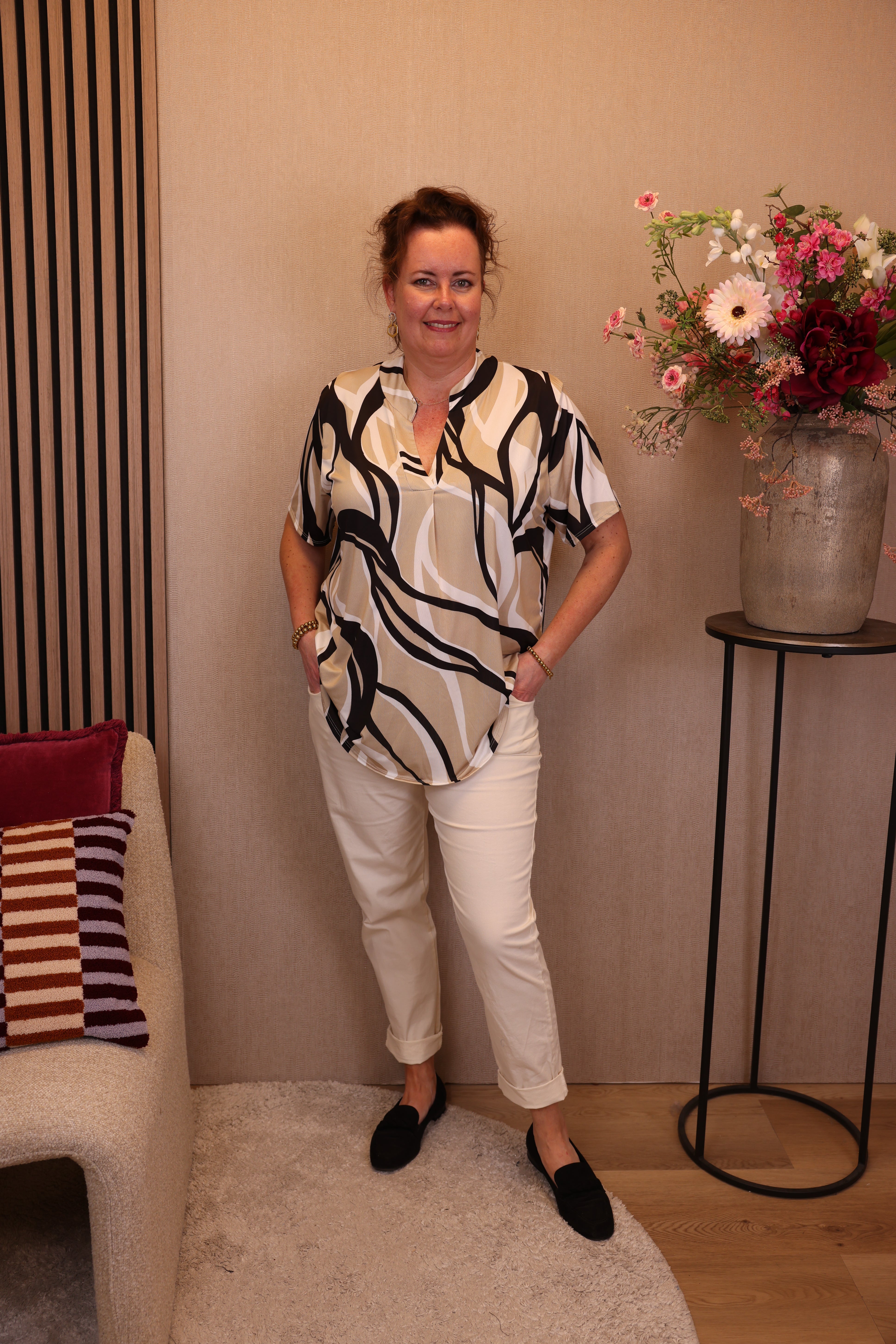 Meike | Top zwart