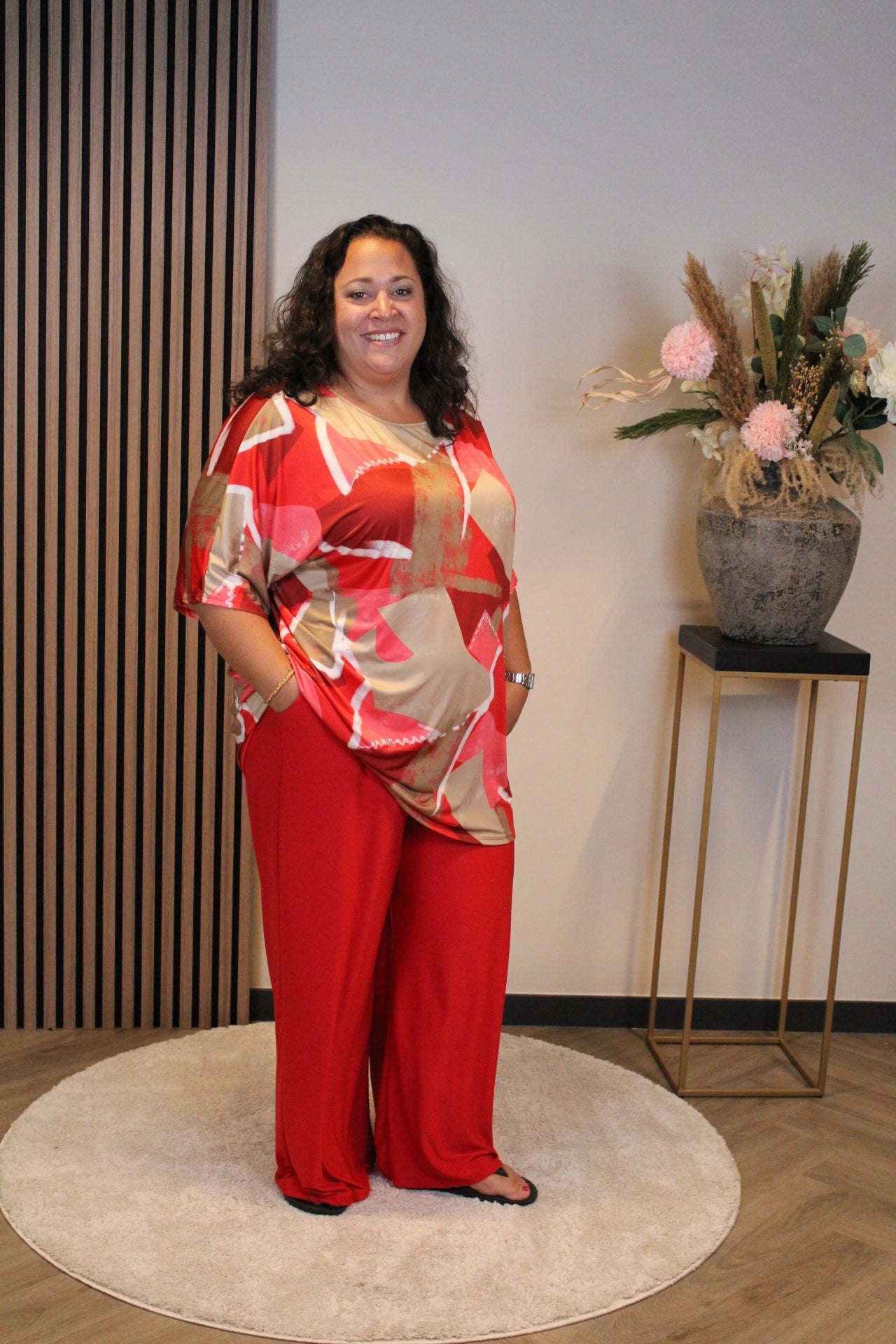 Veerle | Top rood