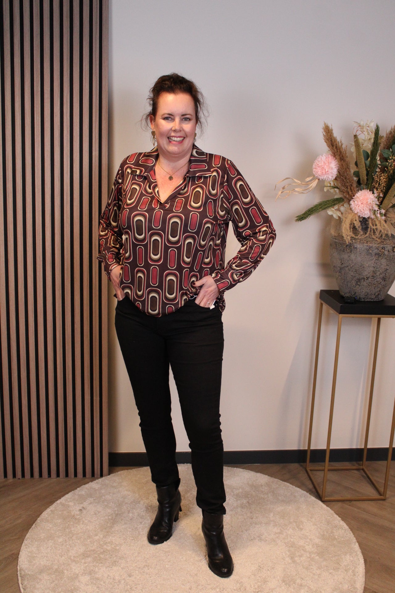 Romée | Jeans zwart 38 - 50