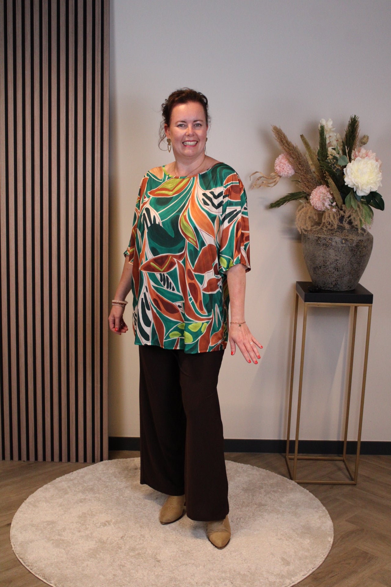 Danielle | Top groen 38 t/m 48