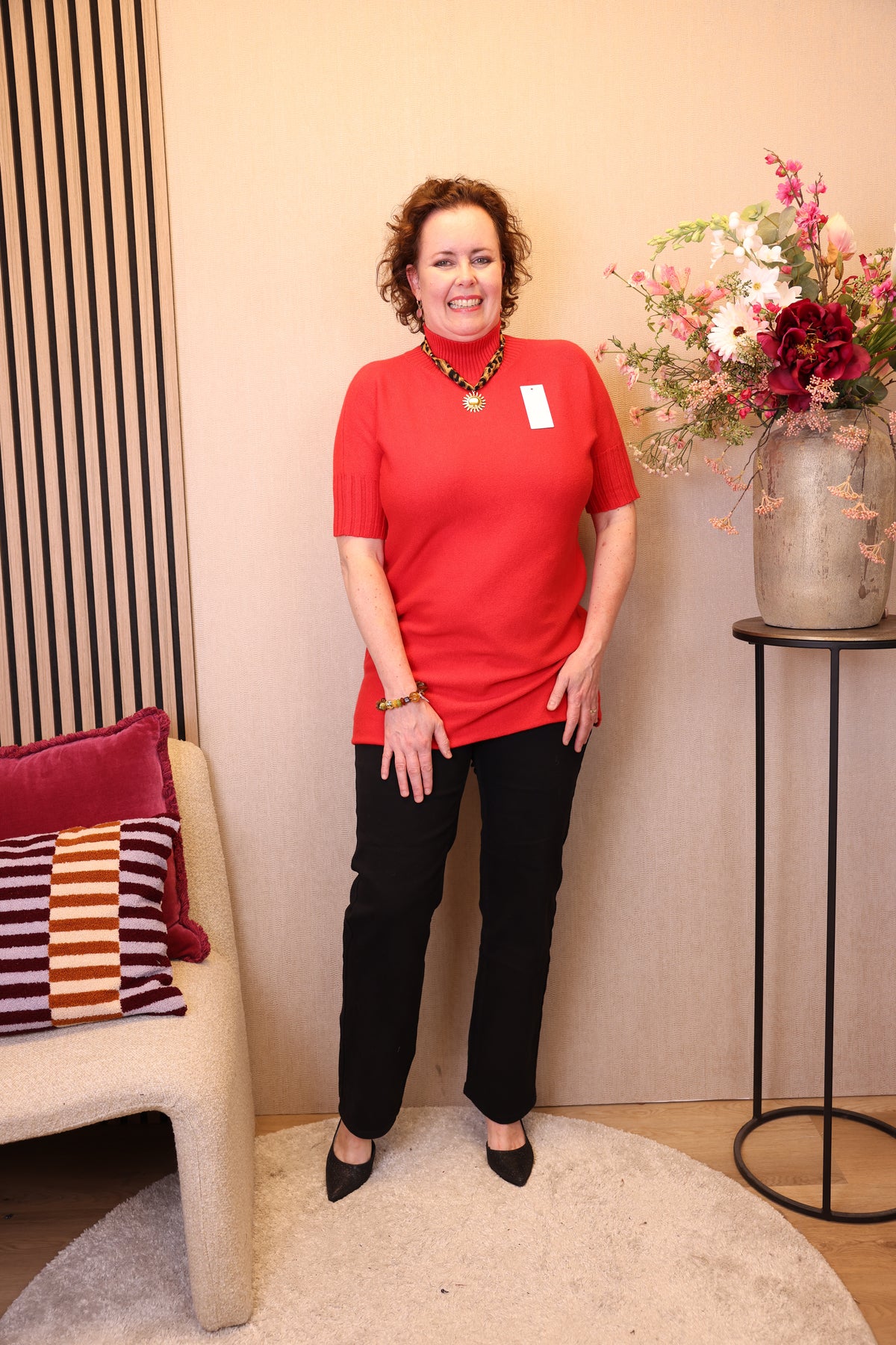 Ninthe | Trui rood