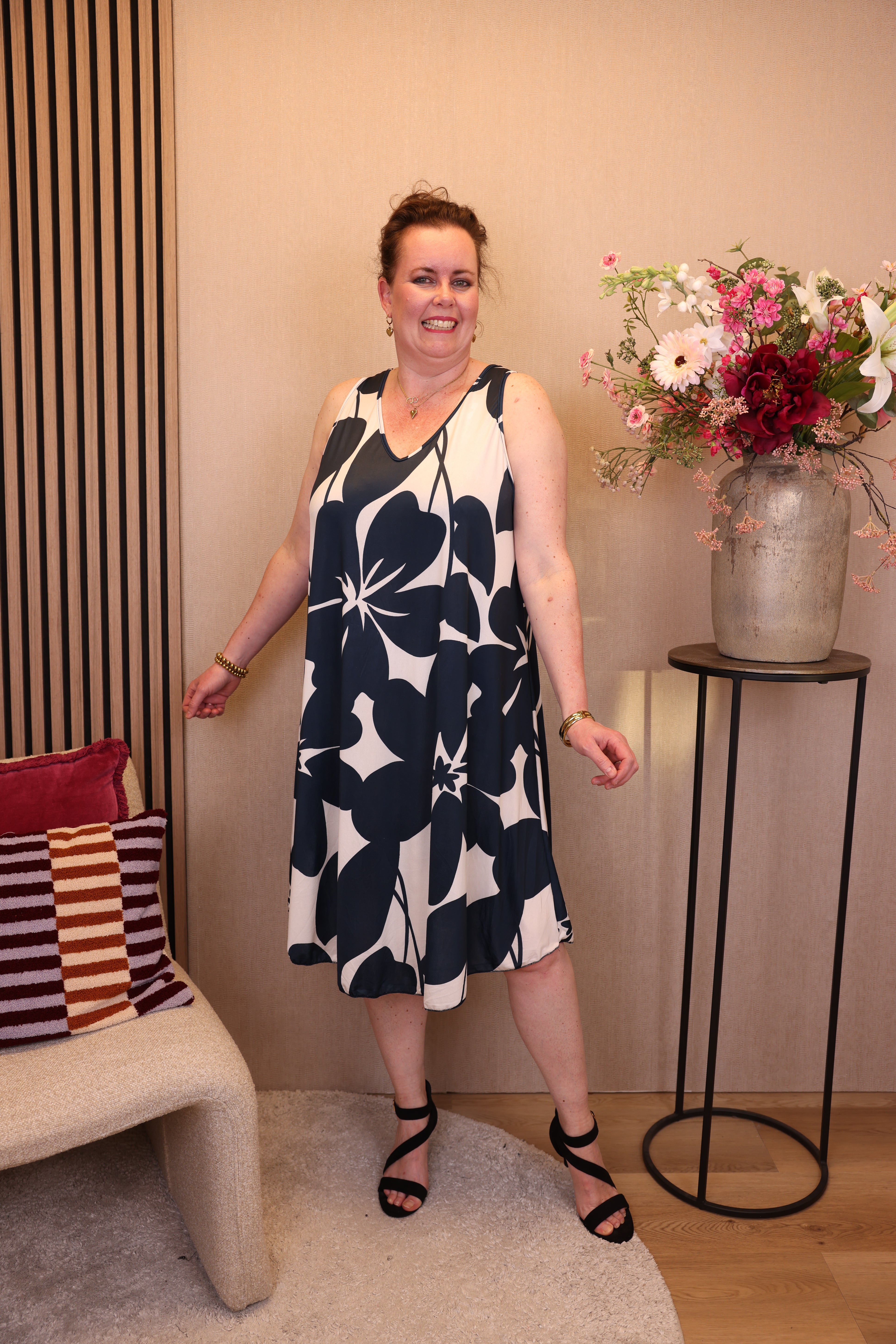 Anke | Jurk blauw