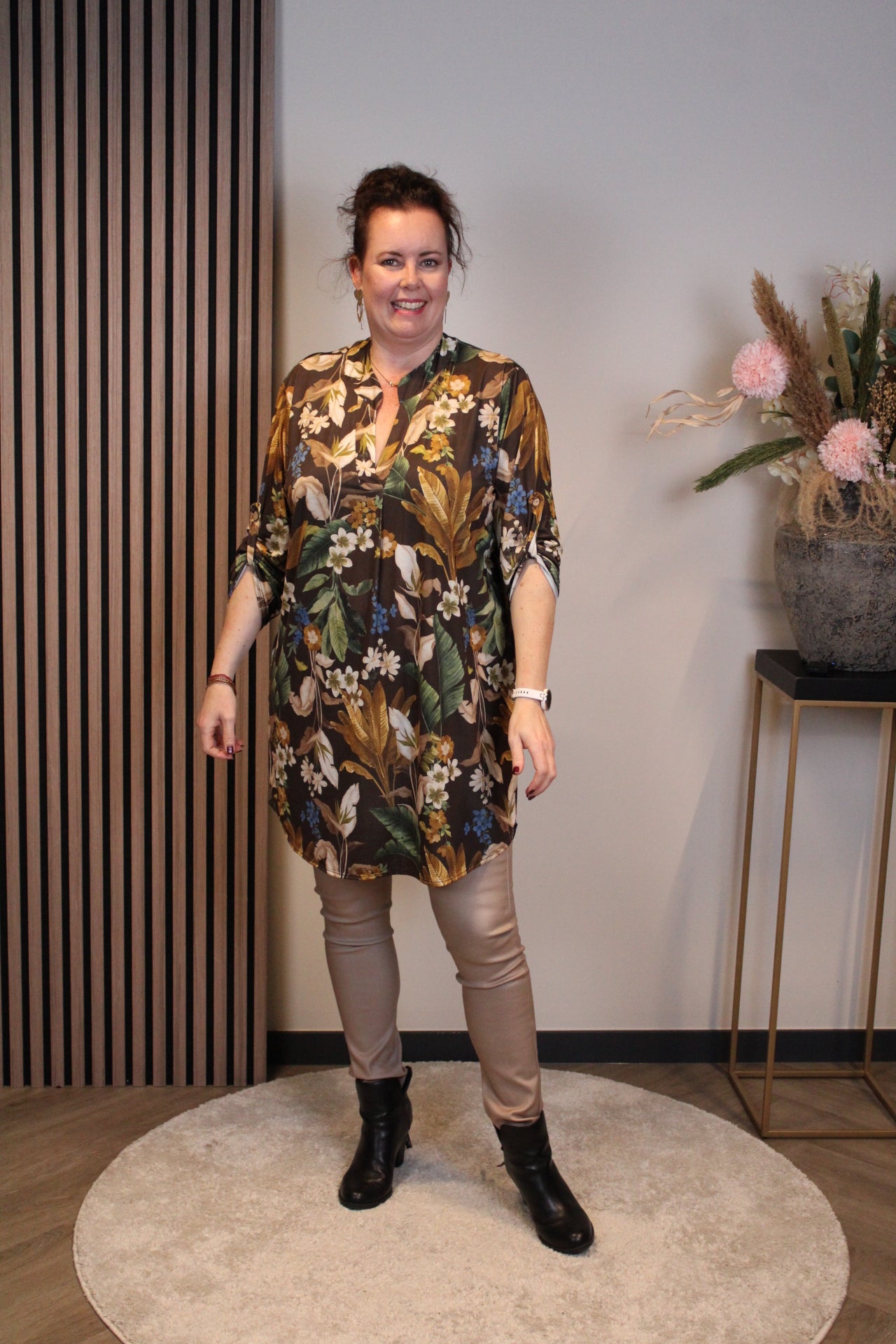 Noëlle | tuniek bruin 38 t/m 48